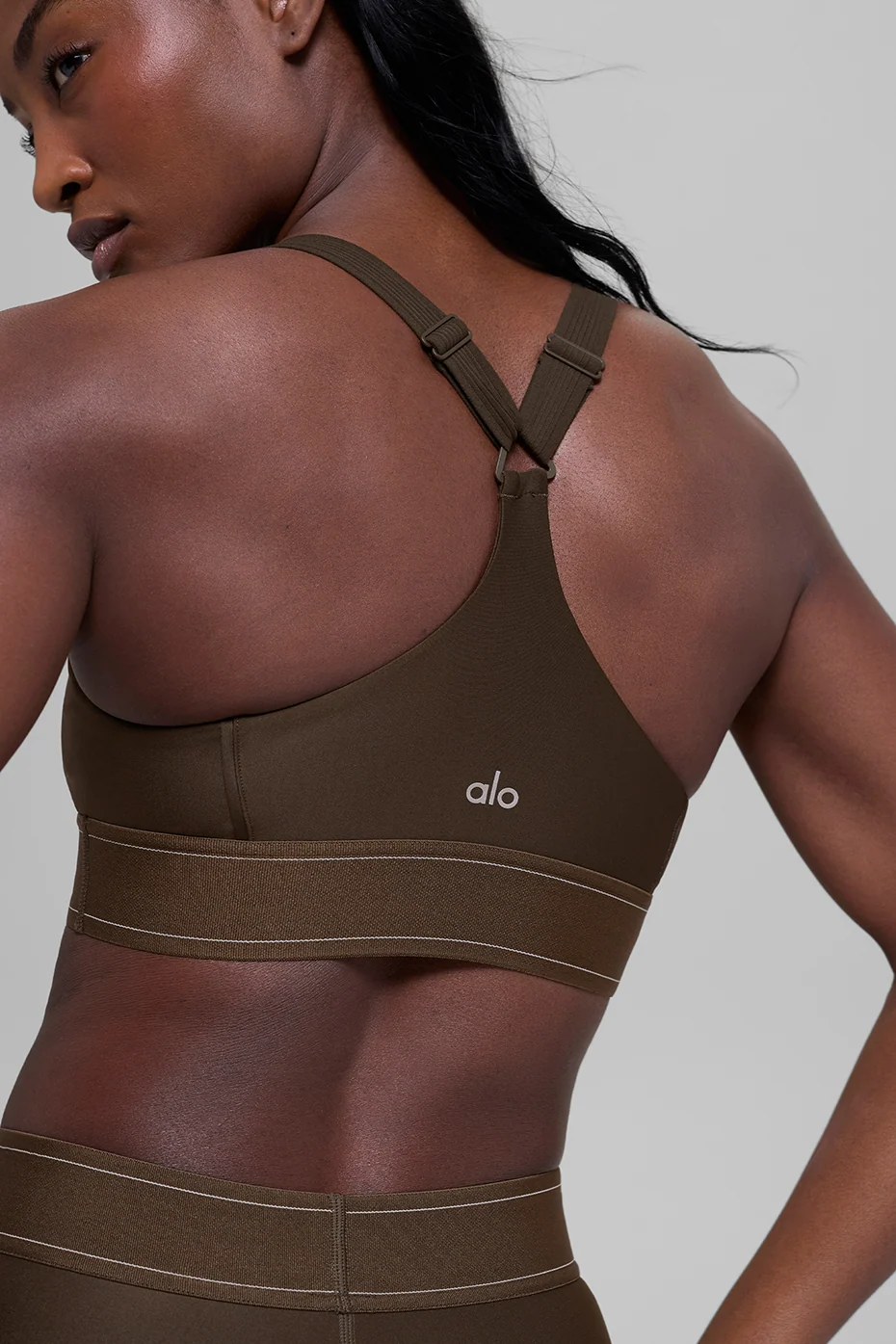 Airlift Suit Up Bra in Espresso, Medium-Impact Support