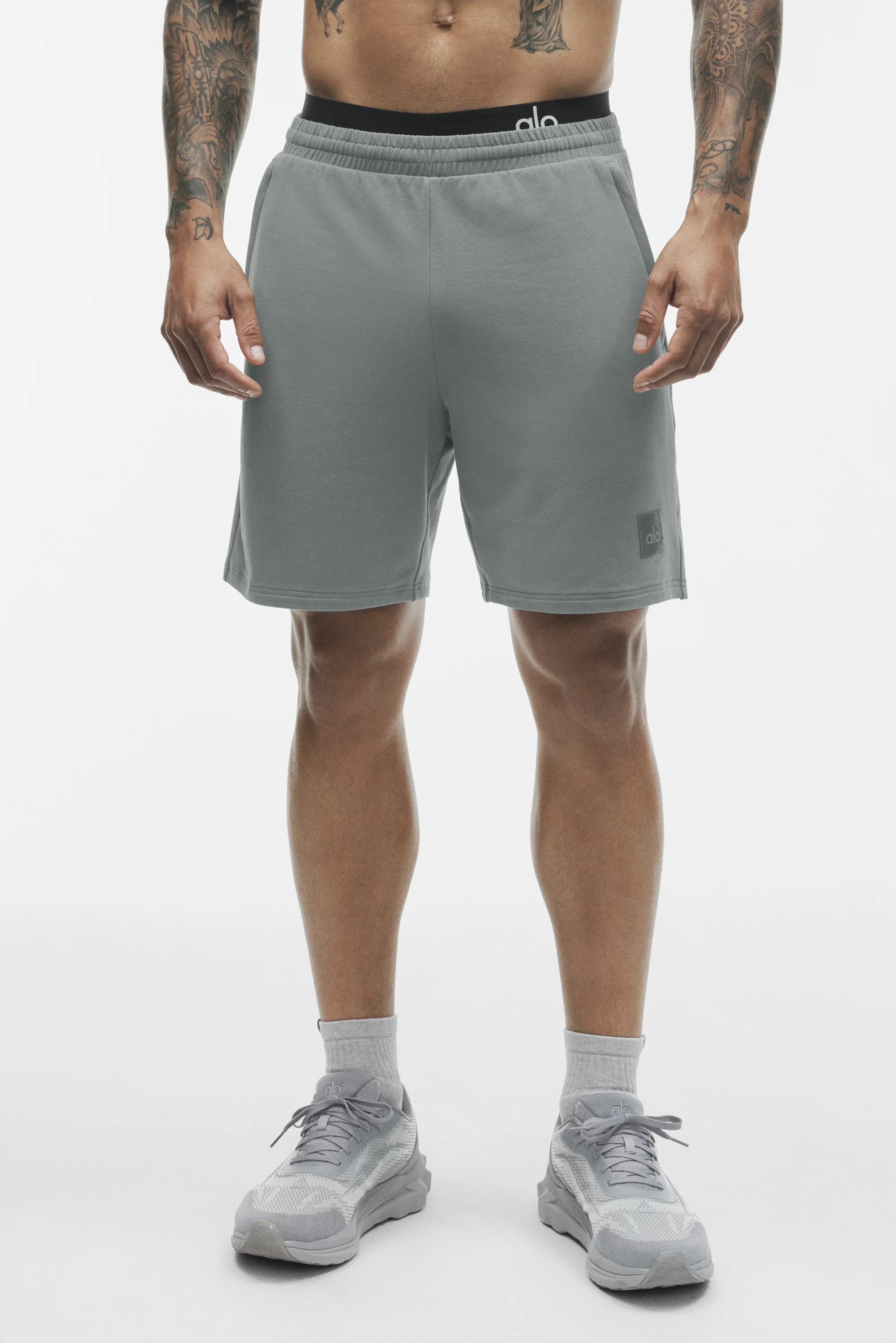 7 Inch Double Take Short in Monument Ultra-Soft Midweight Fabric