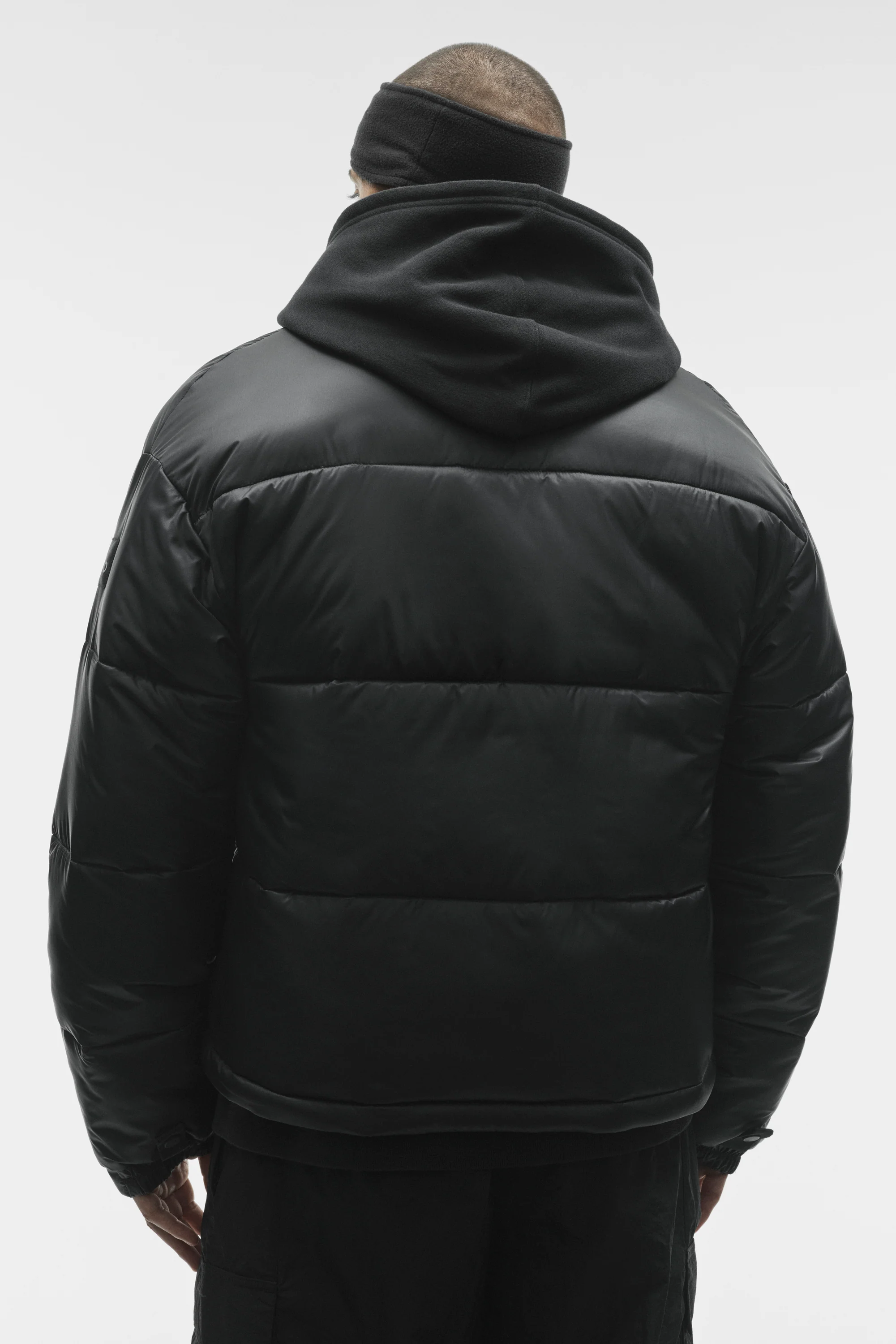 Cold Front Puffer Jacket in Black for Transitional Weather