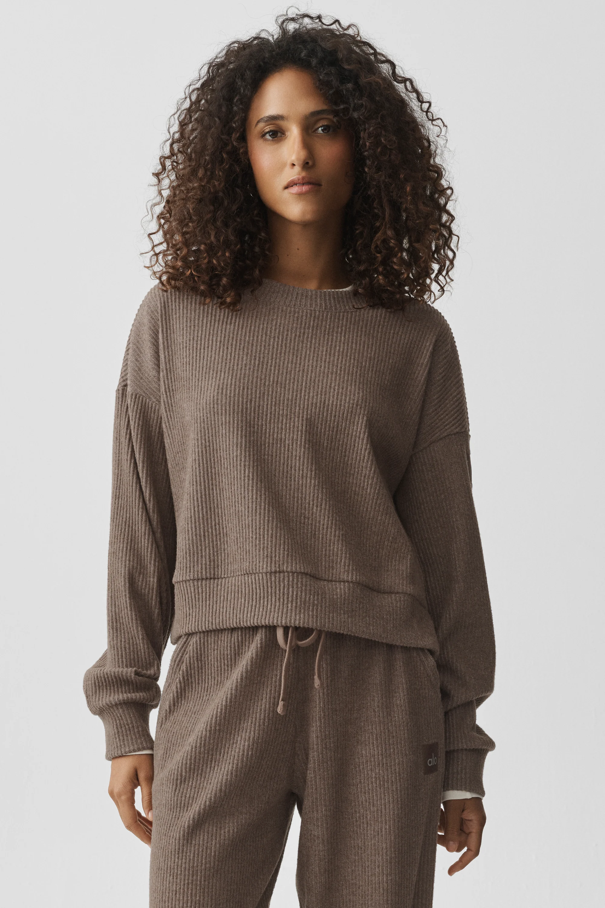 Muse 圓領套頭衫（Java Brown Heather）