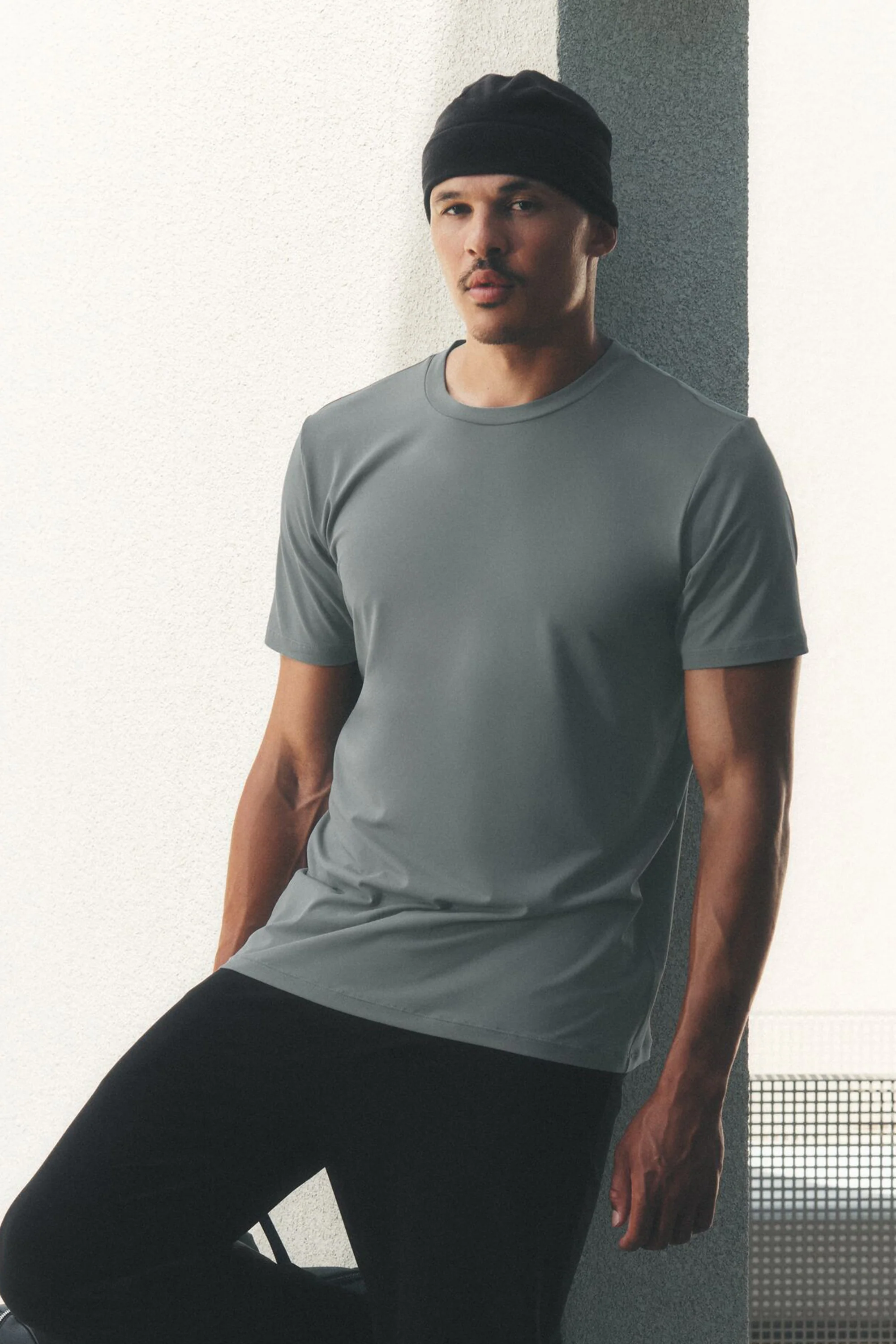 Conquer Reform Crewneck Short Sleeve Tee in Monument