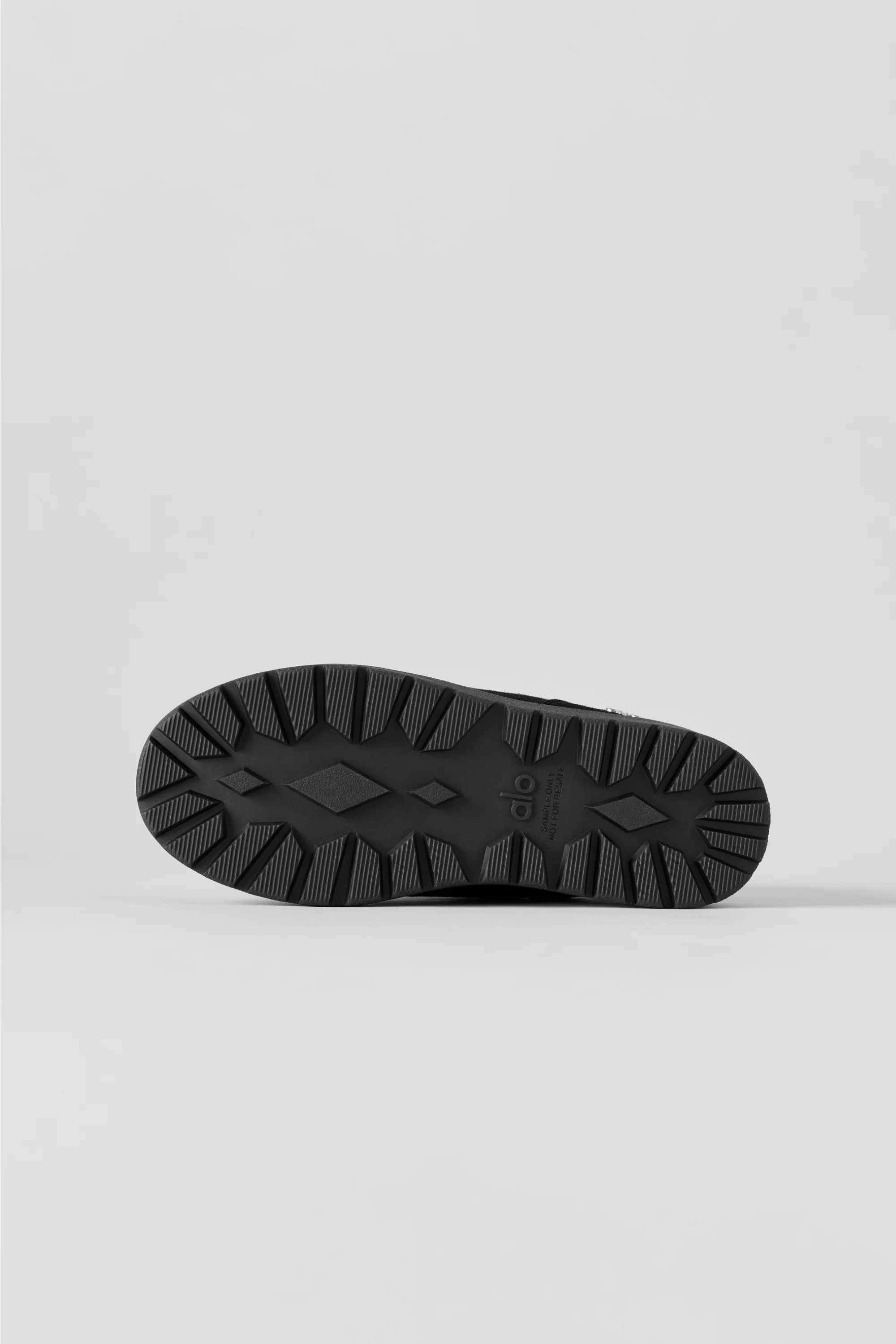ALO Malibu Low Boot in Black Suede with Faux Fur Lining
