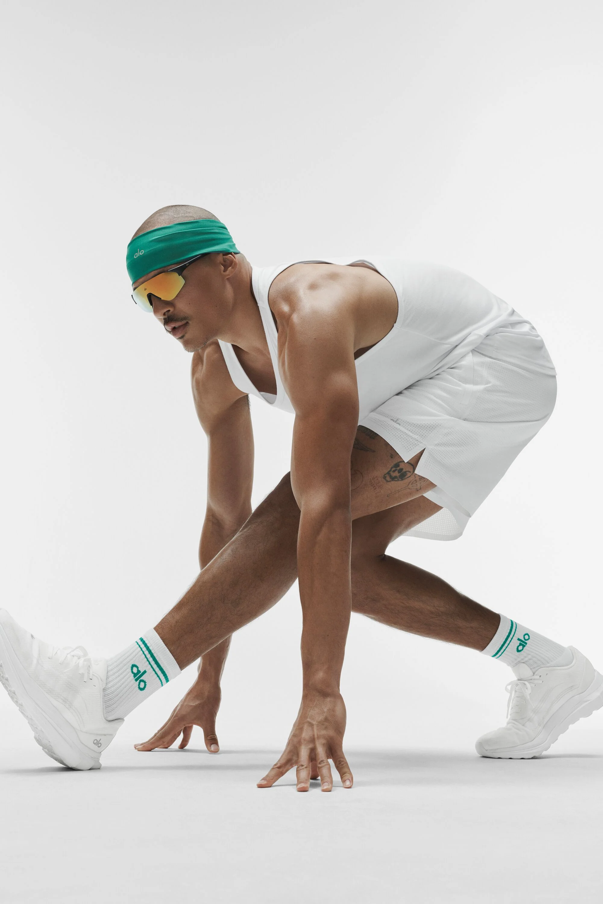 Airlift Headband in Emerald Isle Wicking Performance Fabric
