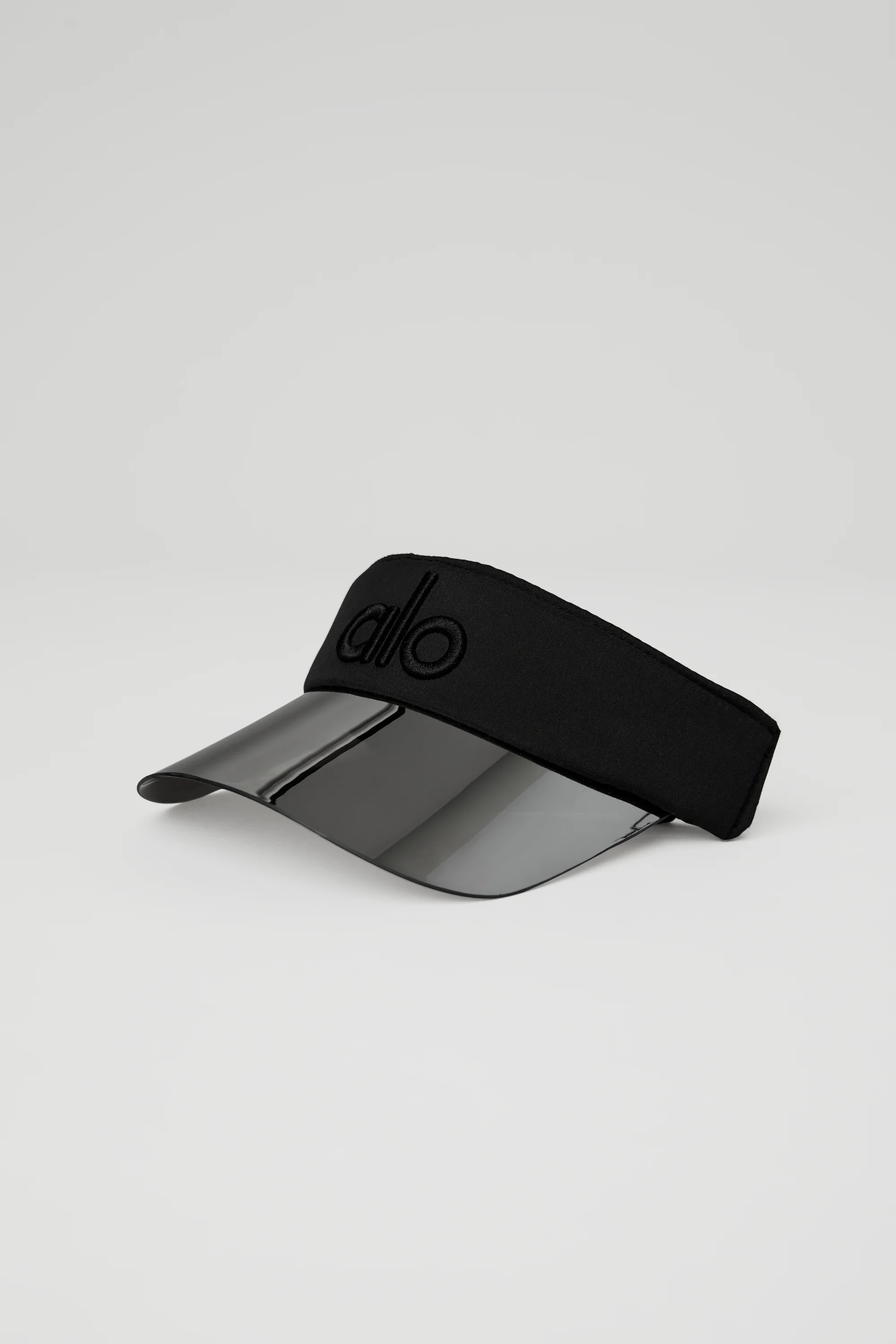 Airlift Solar Visor in Black with Holographic Brim