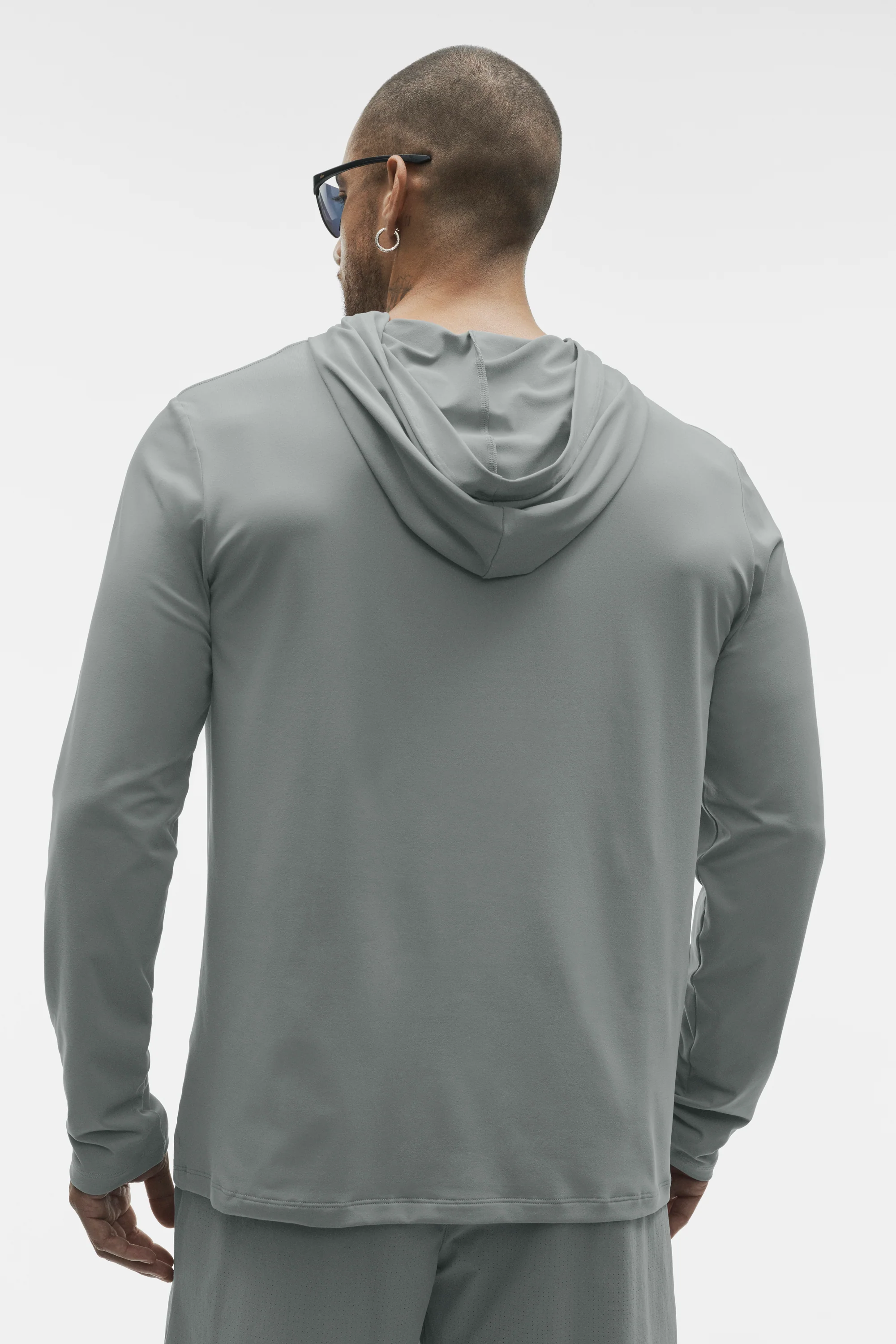 Conquer Reform Long Sleeve With Hood Monument Training Pullover