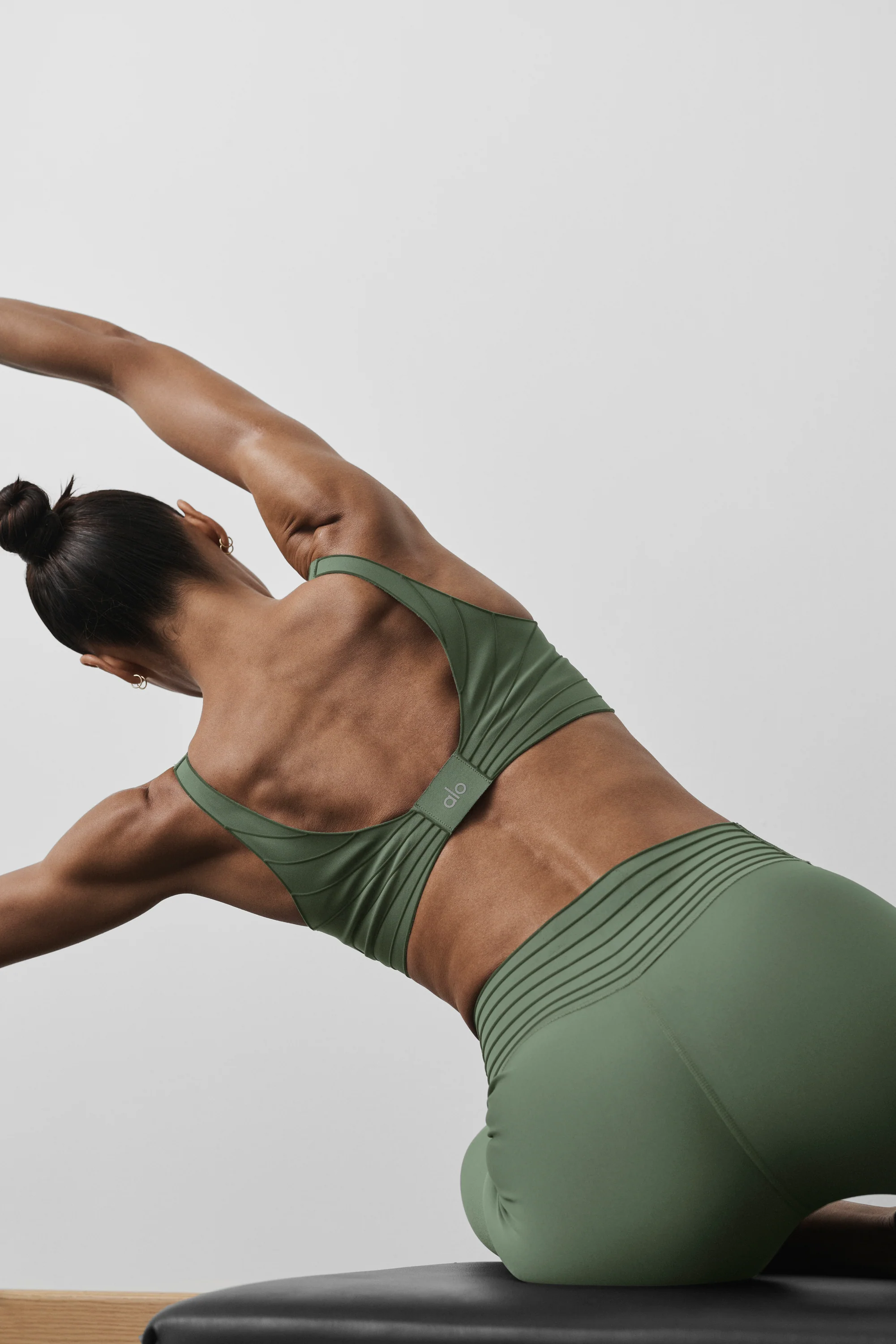 Soutien-gorge Airlift Lotus Bamboo Green forte compression