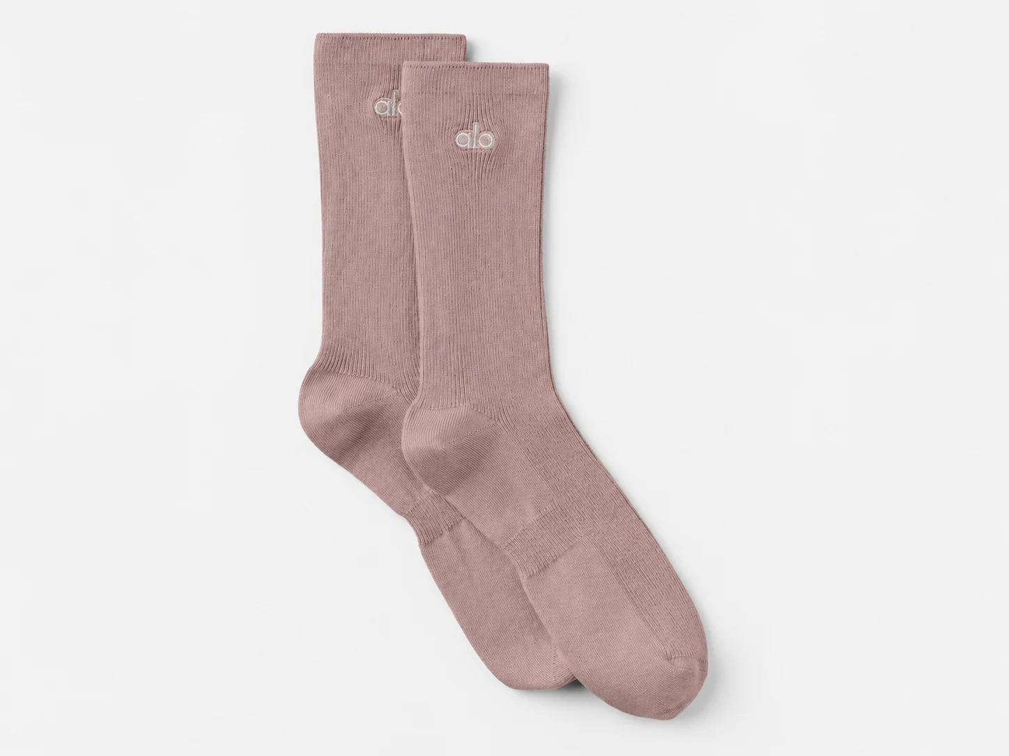 Unisex Half-Crew Understated Sock - Taupe