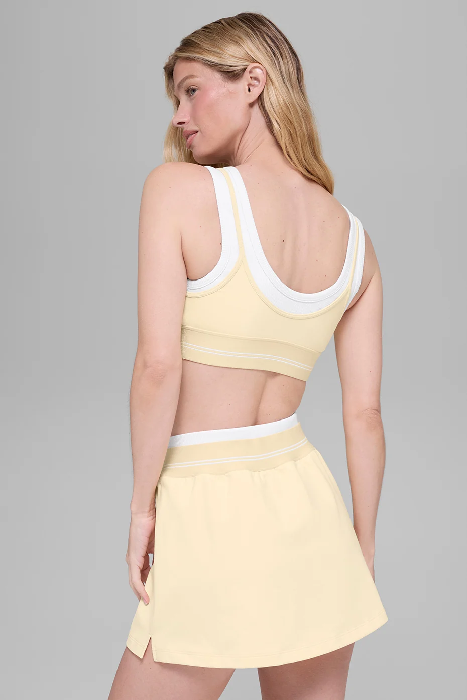 Airbrush Better Together Bra in Candlelight Yellow and White