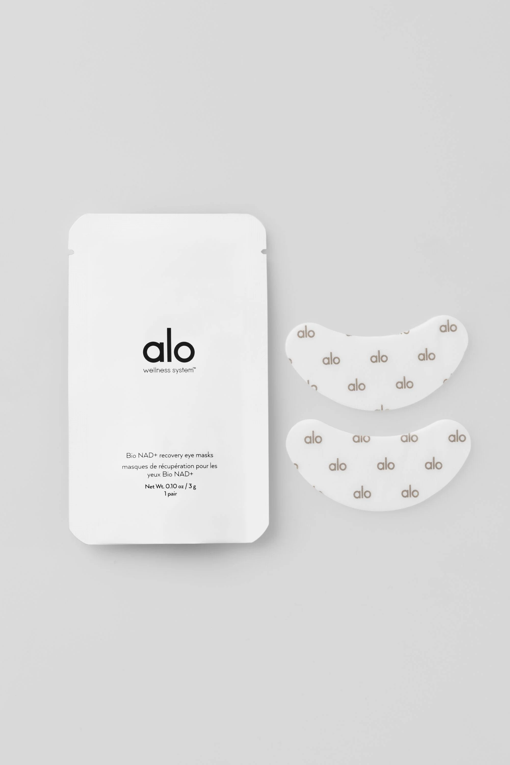 Bio NAD+ Recovery Eye Masks, 6 Pack of Cooling Hydrogel Masks