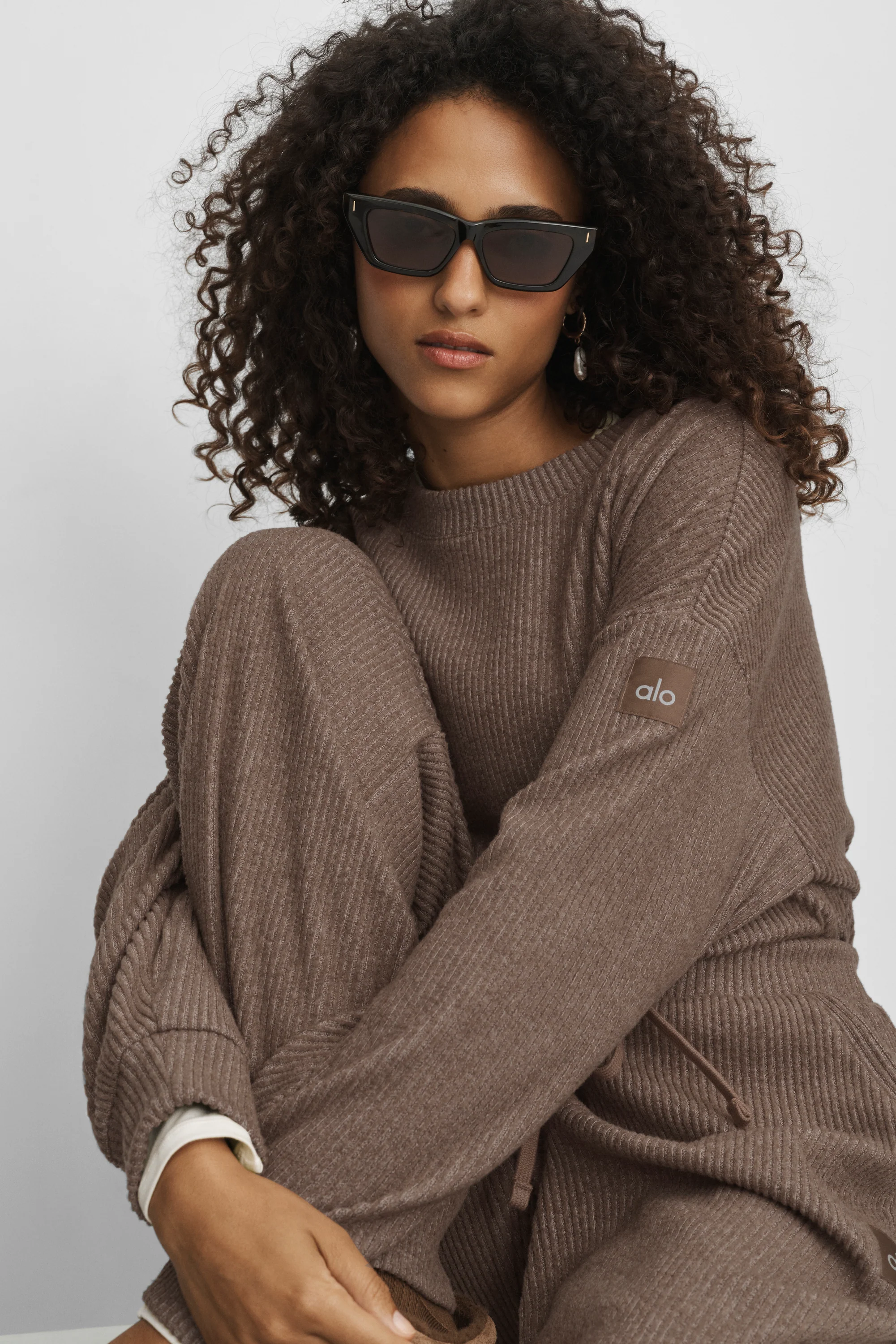 Muse 圓領套頭衫（Java Brown Heather）