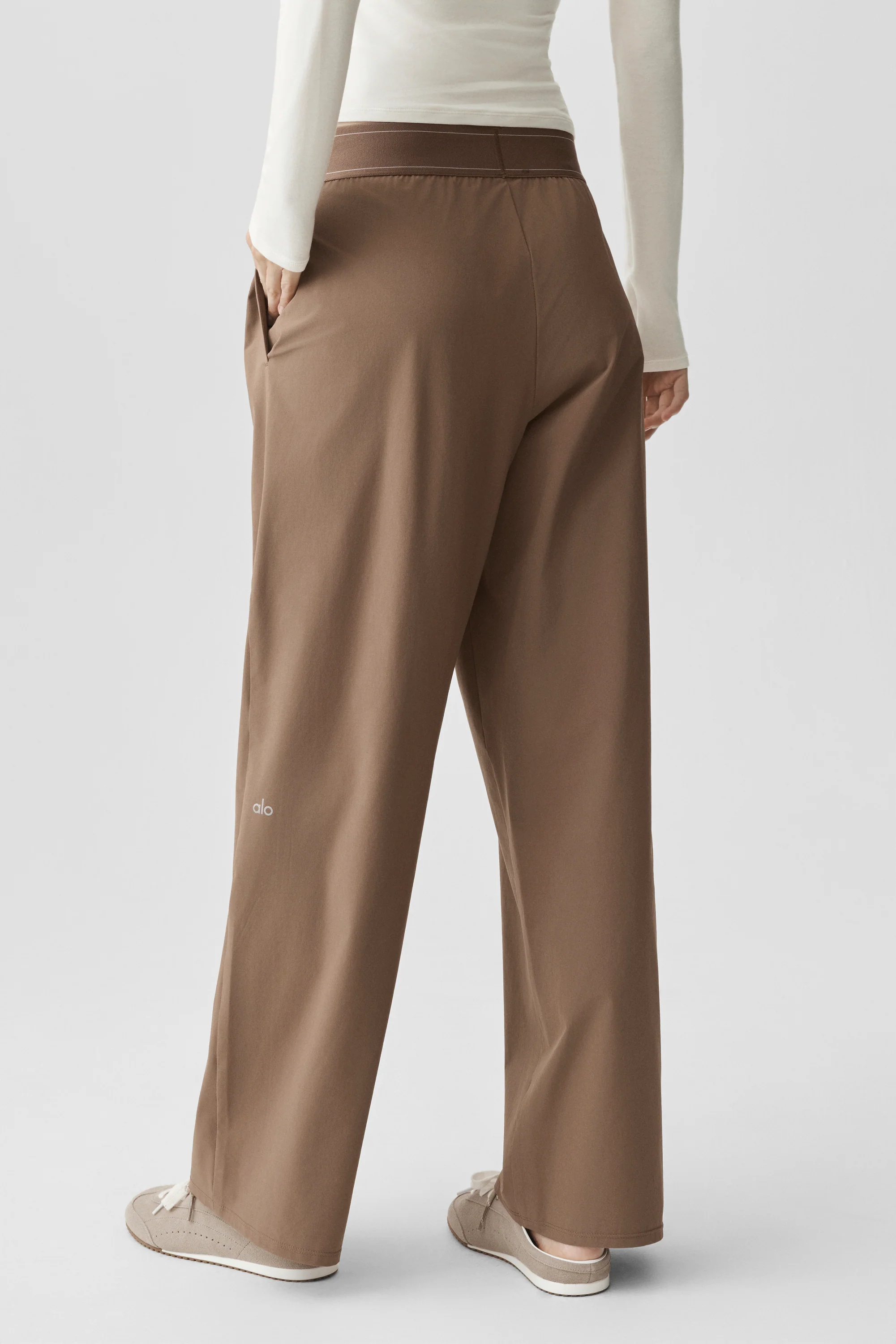 Suit Up Trouser Regular Java Brown Relaxed Pant