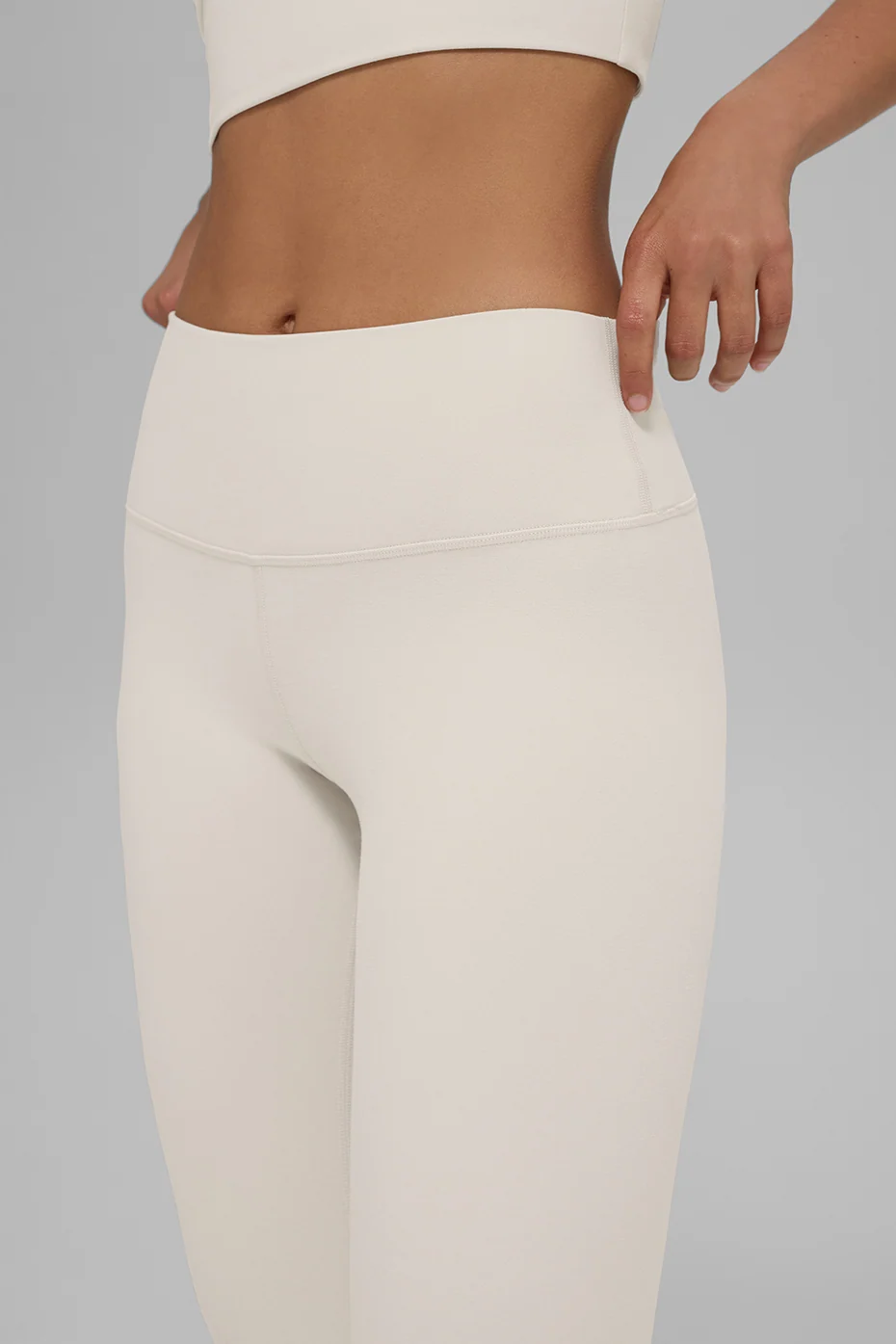 Legging Alosoft Highlight de tiro alto 7/8 en Bone