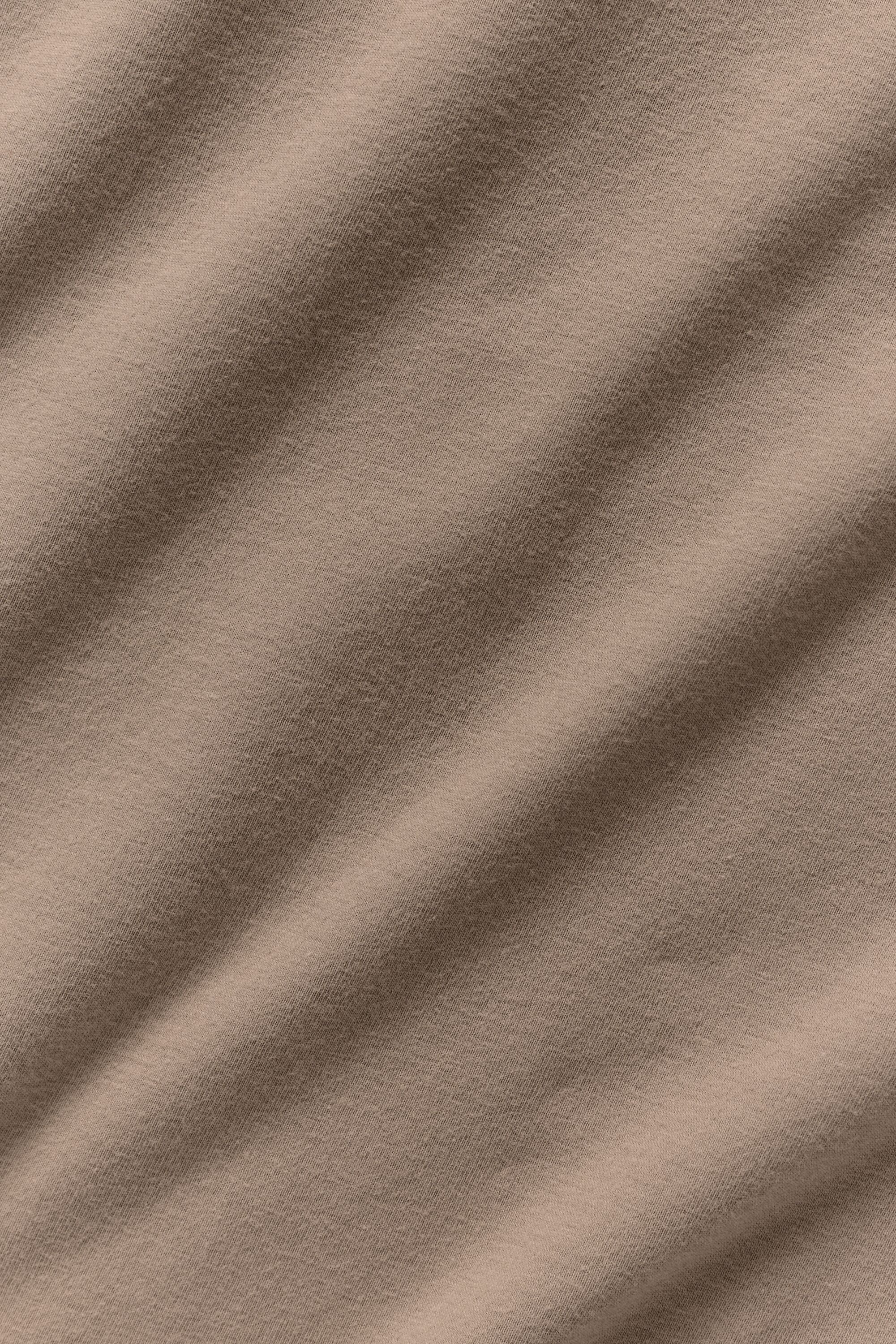 Street Essential Tee in Gravel Lightweight Cotton Blend