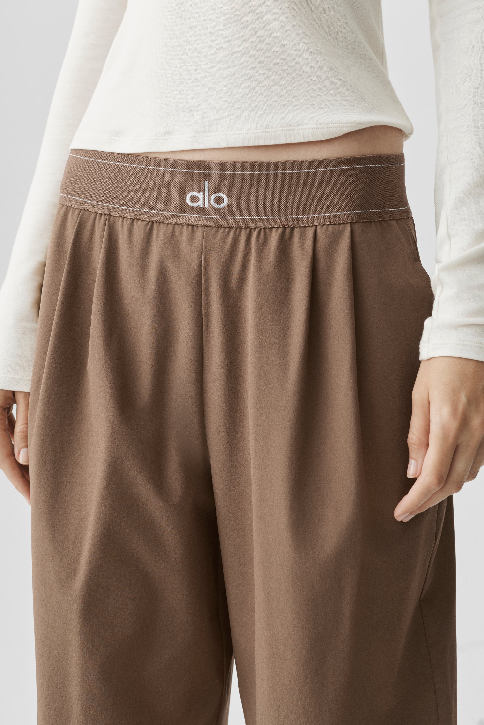 Suit Up Trouser Long Inseam Java Brown Tailored Pants