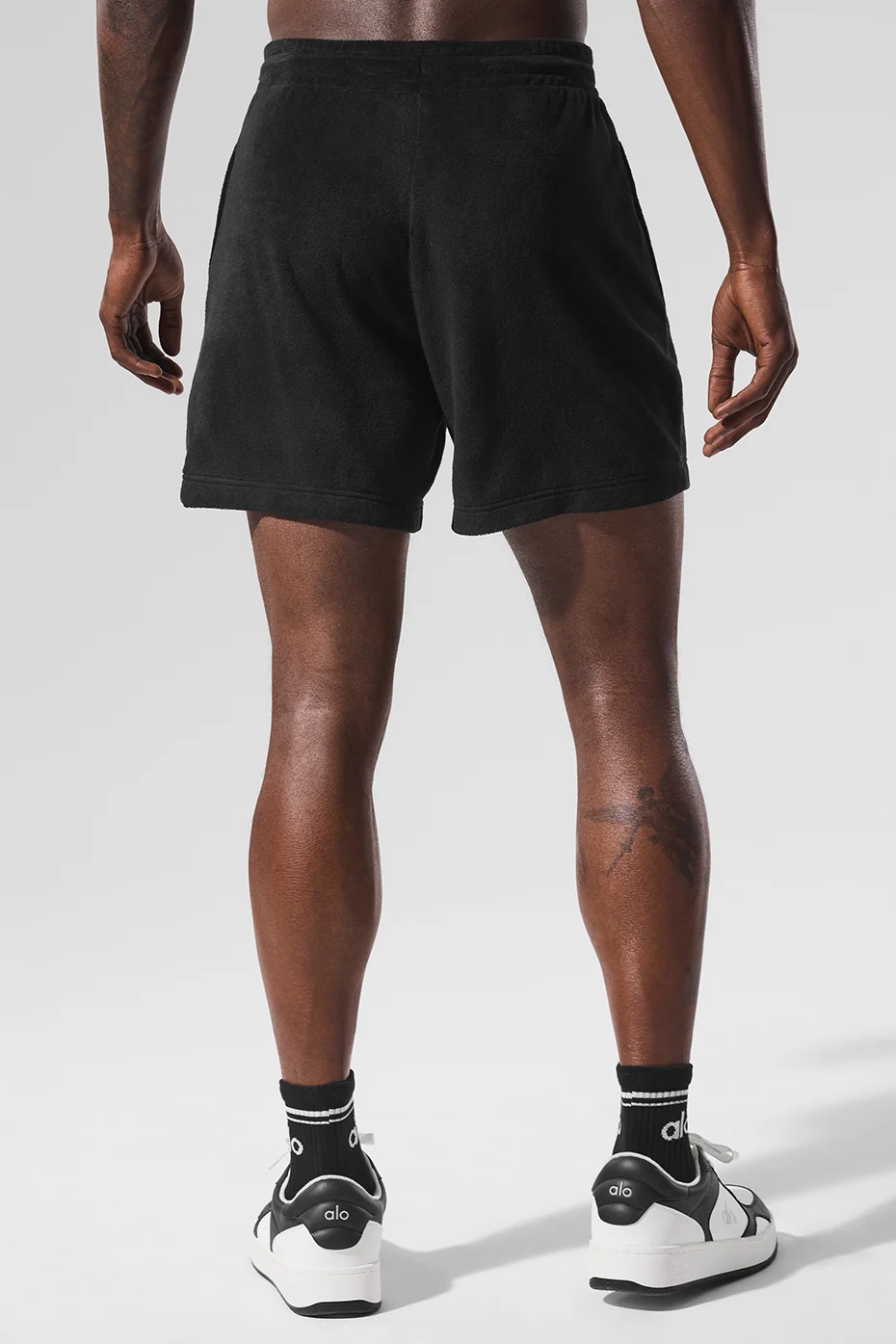 Pantalón corto de rizo 7" Coastal - Negro