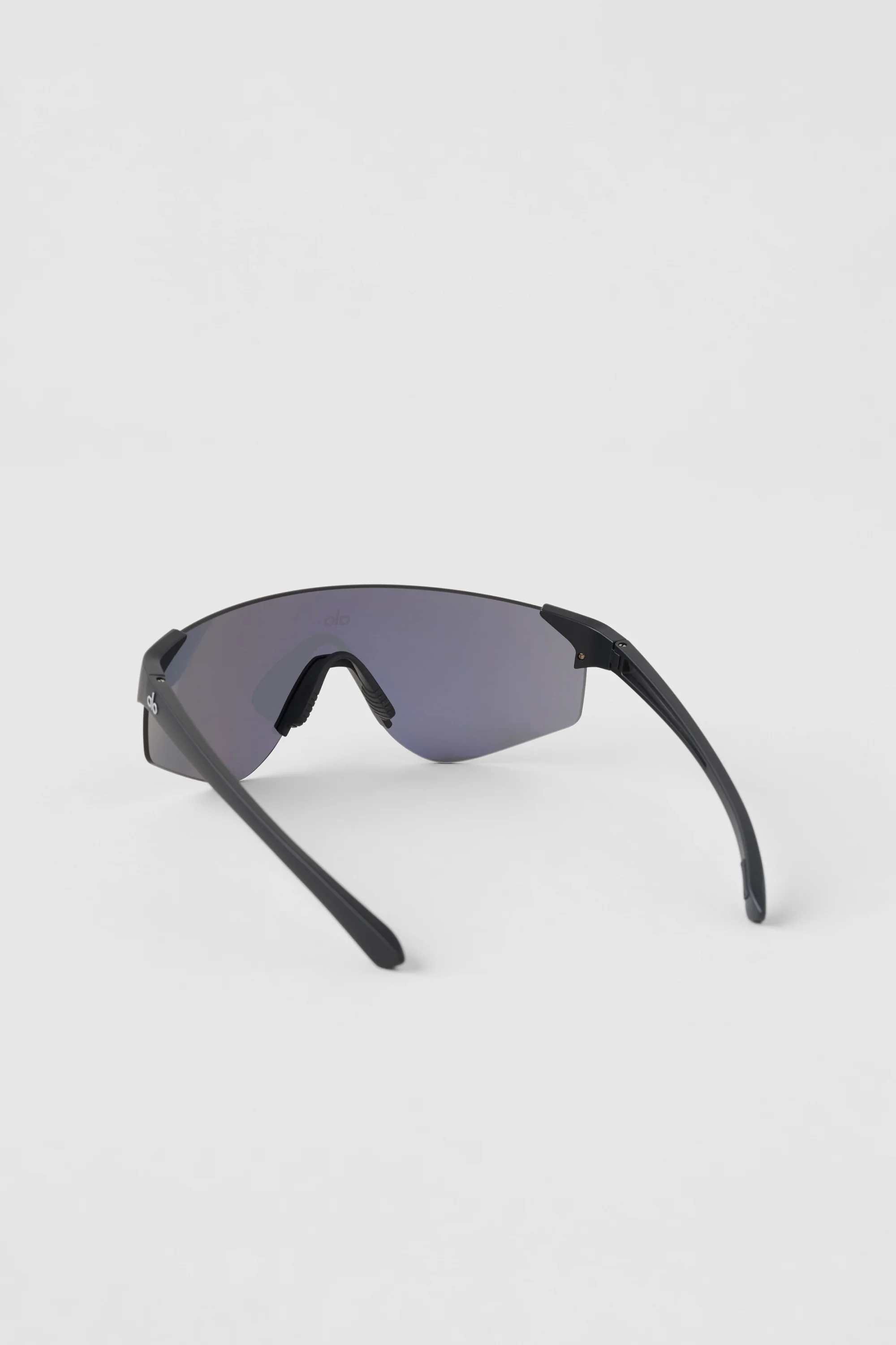 Occhiali da sole ALO Speed con montatura in nylon nero e lente a visiera