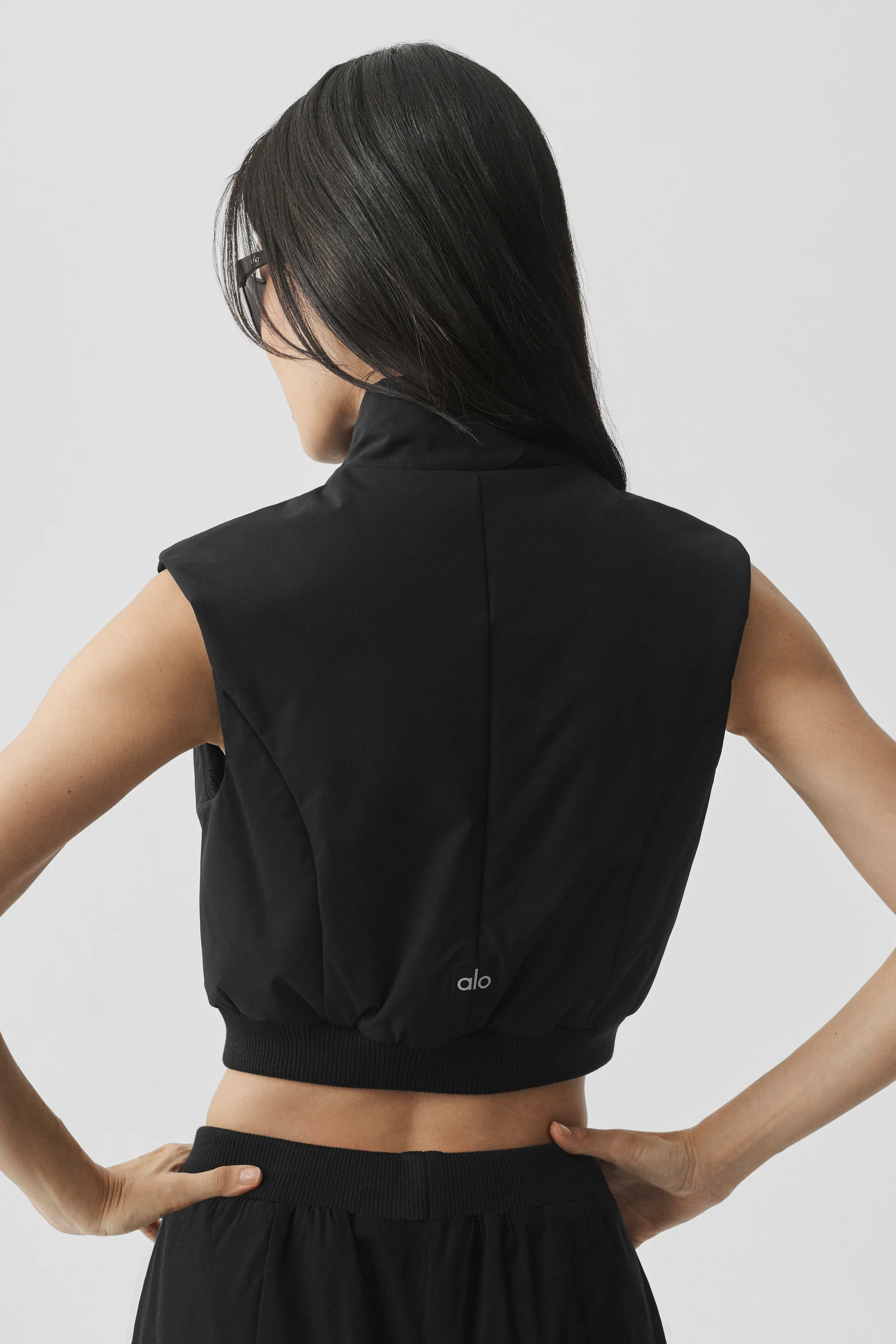 Momentum Vest in Black for Easy Layering