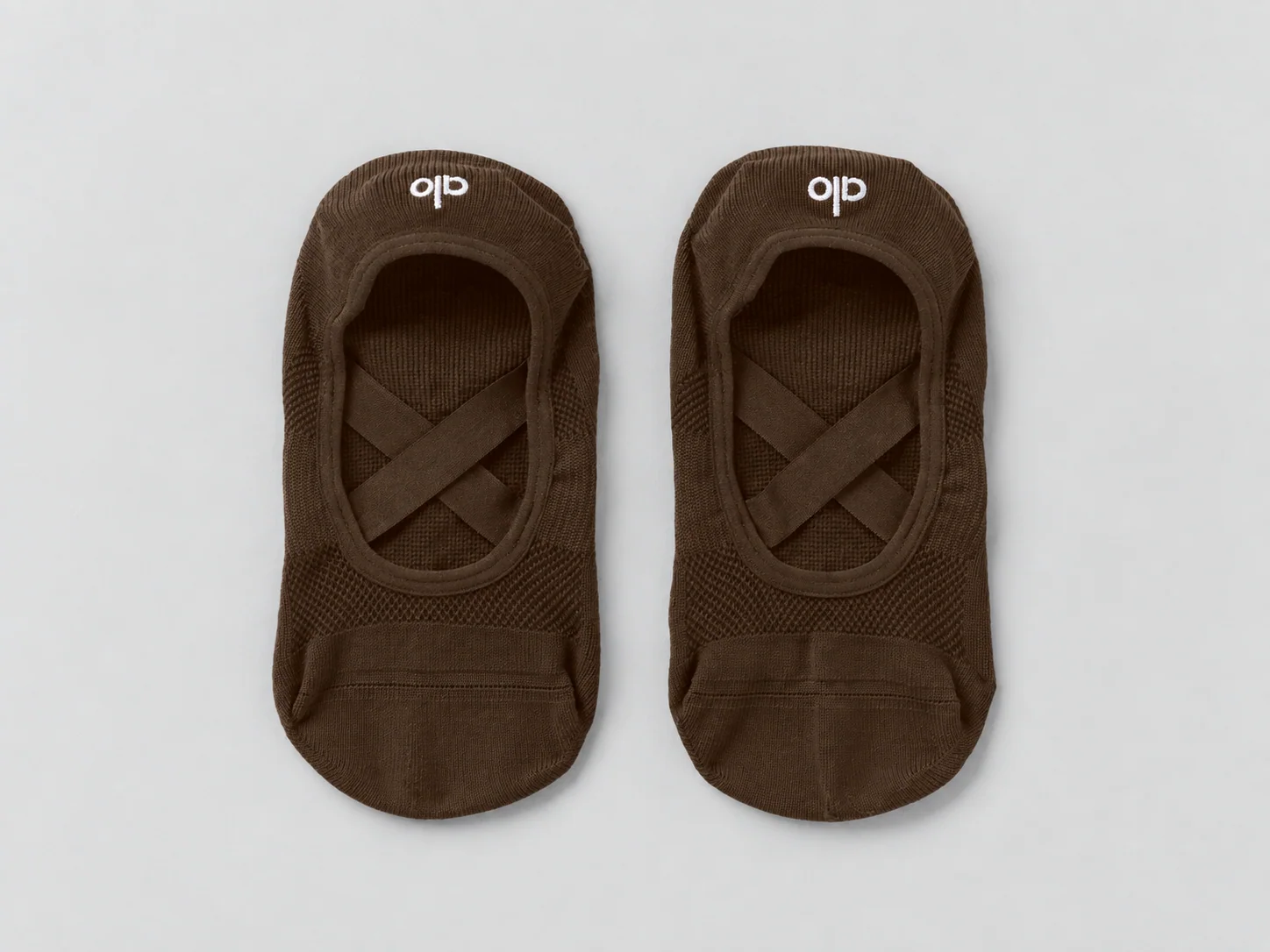 Pivot Barre-socka för dam i Espresso med halkskydd