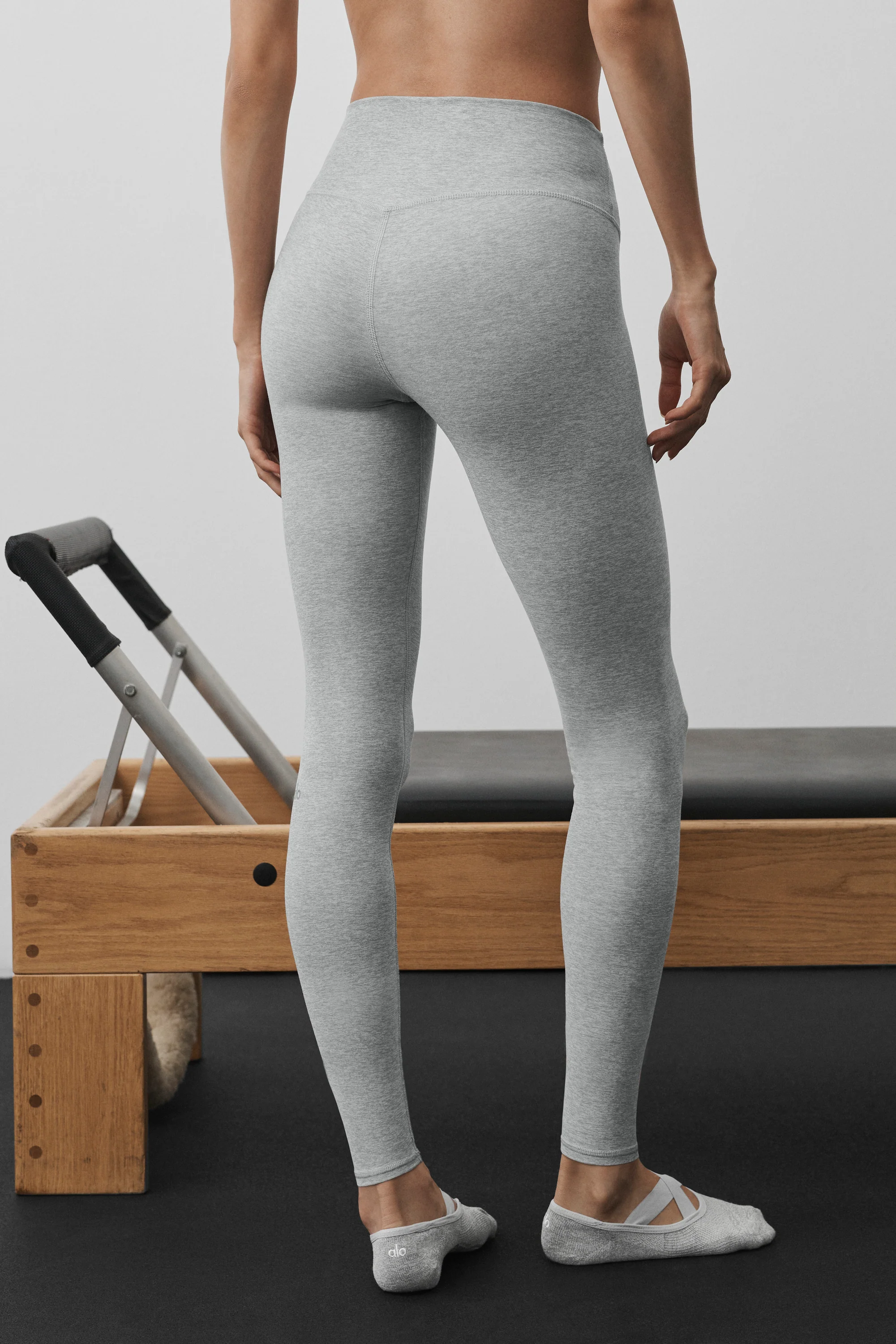 Alosoft High-Waist 7/8 Highlight Legging Vintage Athletic Heather