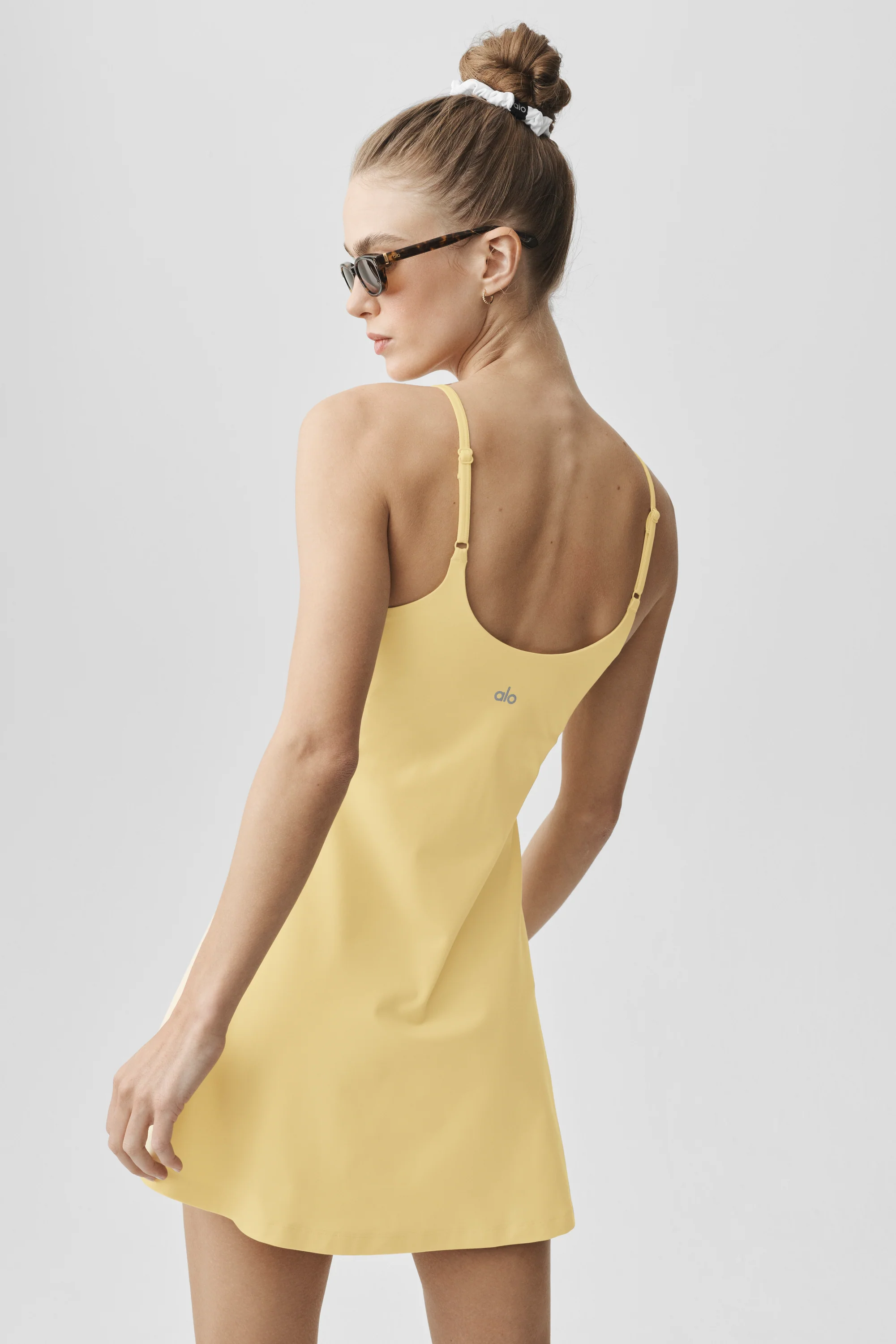 Alosoft Encore Tennis Dress in Warm Butter