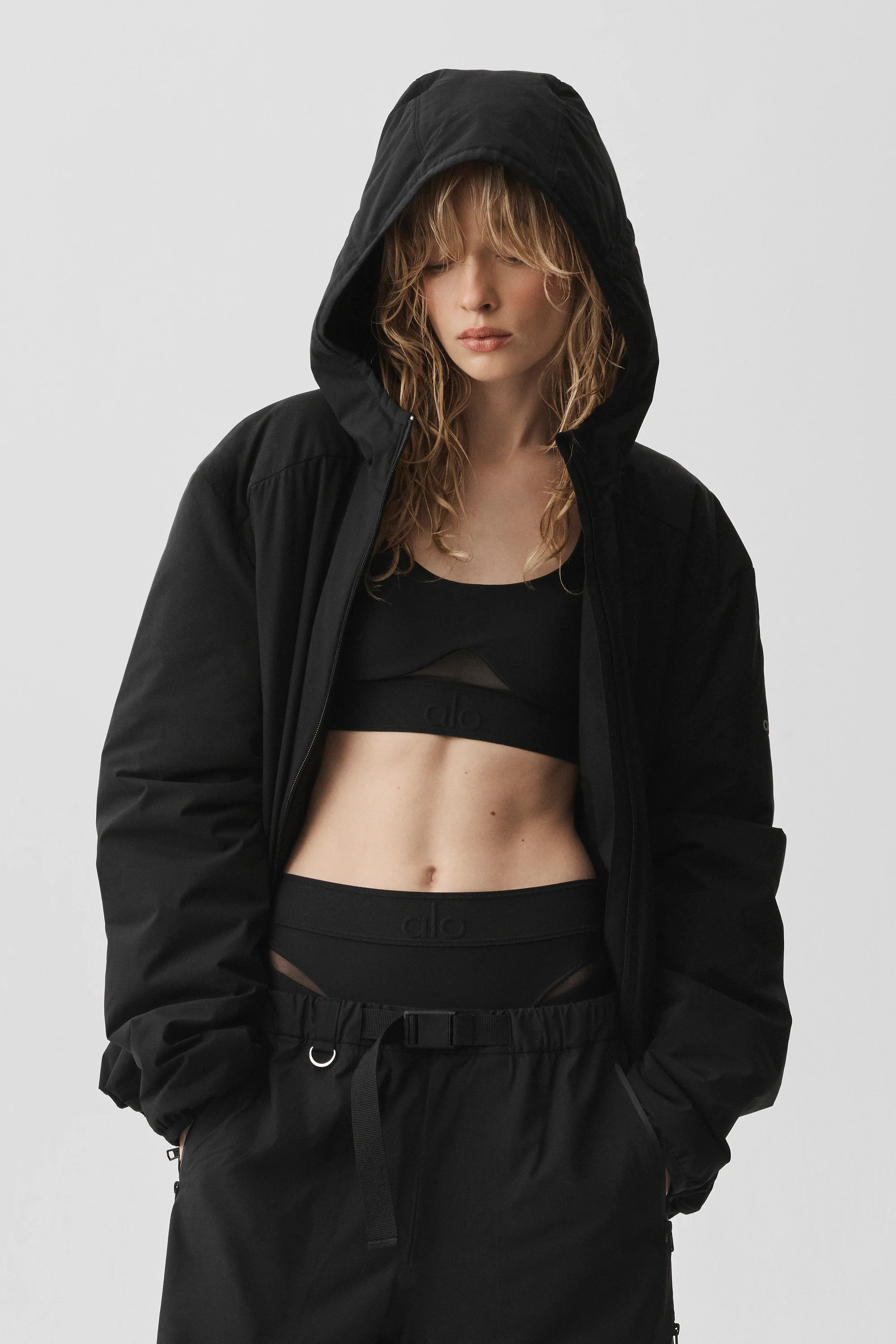 Elemental Full-Zip Jacket in Black for Women