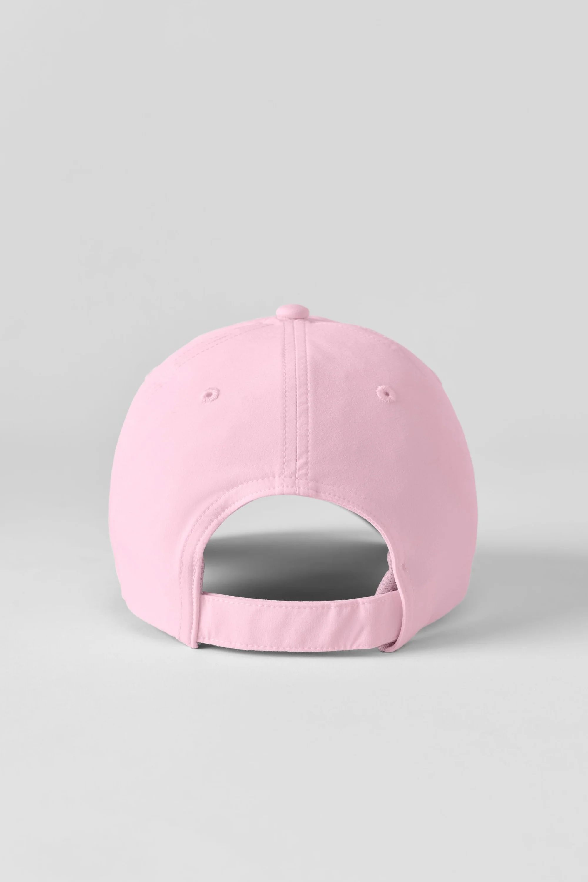 Performance Off-Duty Cap in Pink Marshmallow with Curved Brim