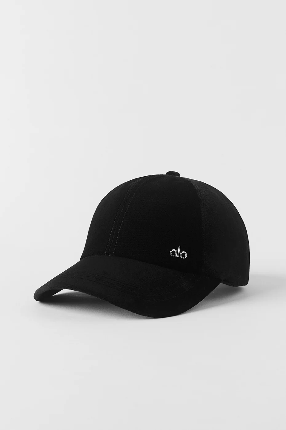 Velvet Off-Duty Cap in Black für lässige Tage