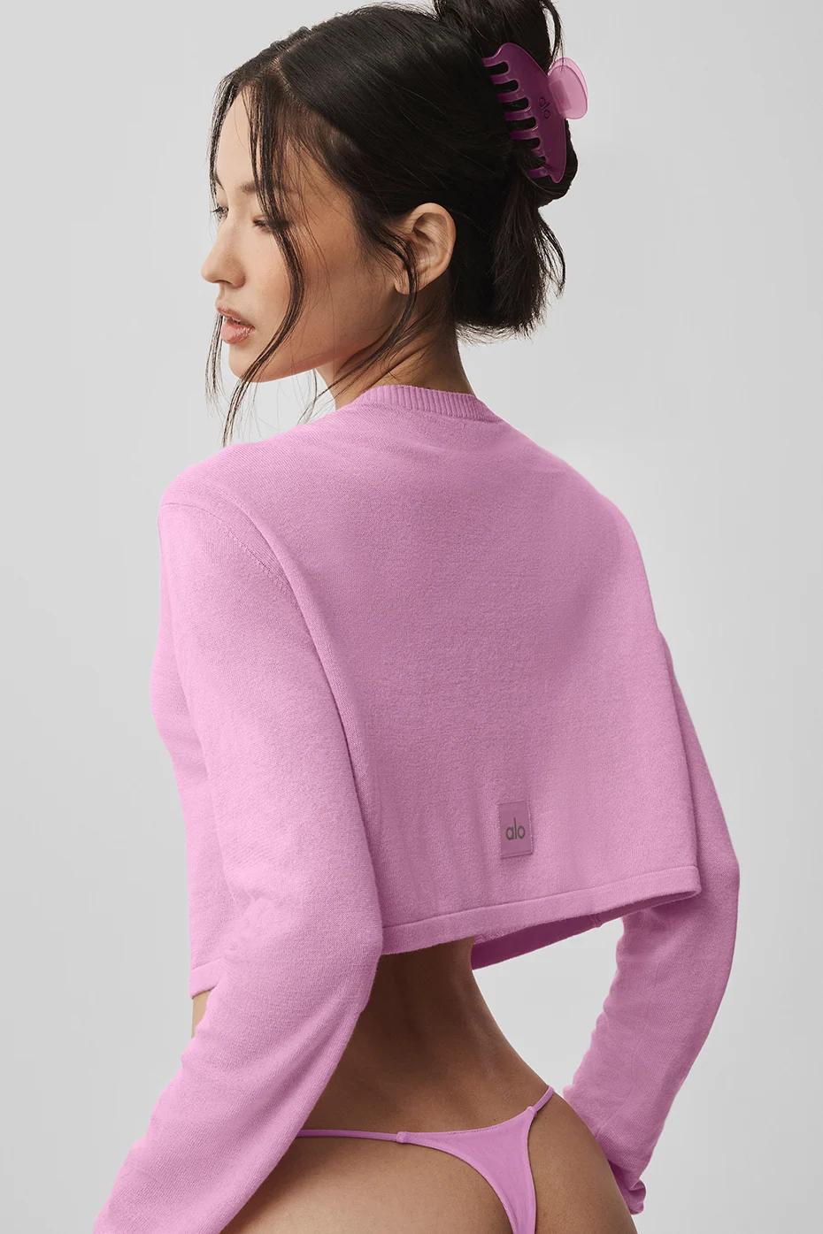 Supernatural Sweater Cardigan in Candy Heart Pink