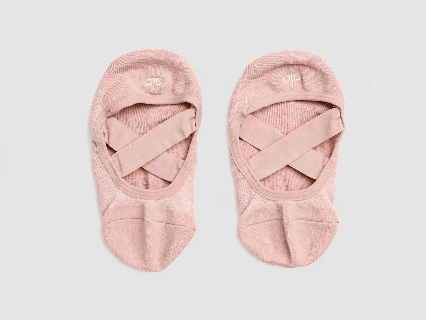 Women's Pivot Barre Sock in Pale Mauve