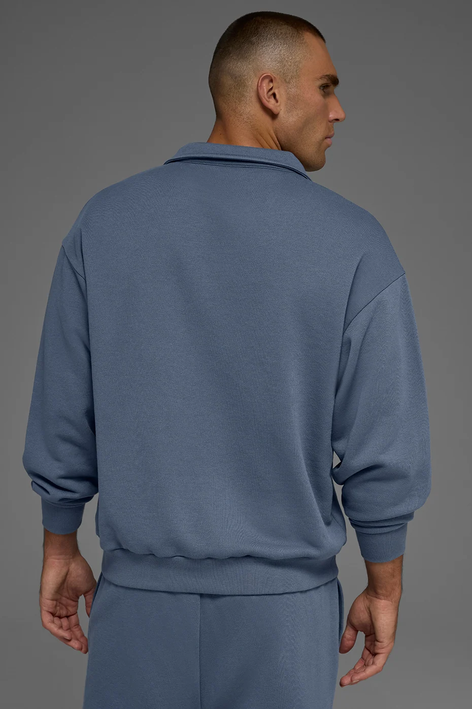 Men's Accolade 1/4 Zip Pullover in Bluestone
