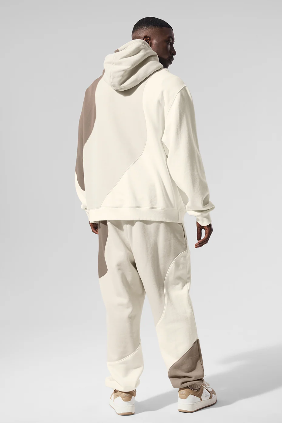 Bluza Make Waves, kolory Ivory, Bone i Gravel, dla mężczyzn