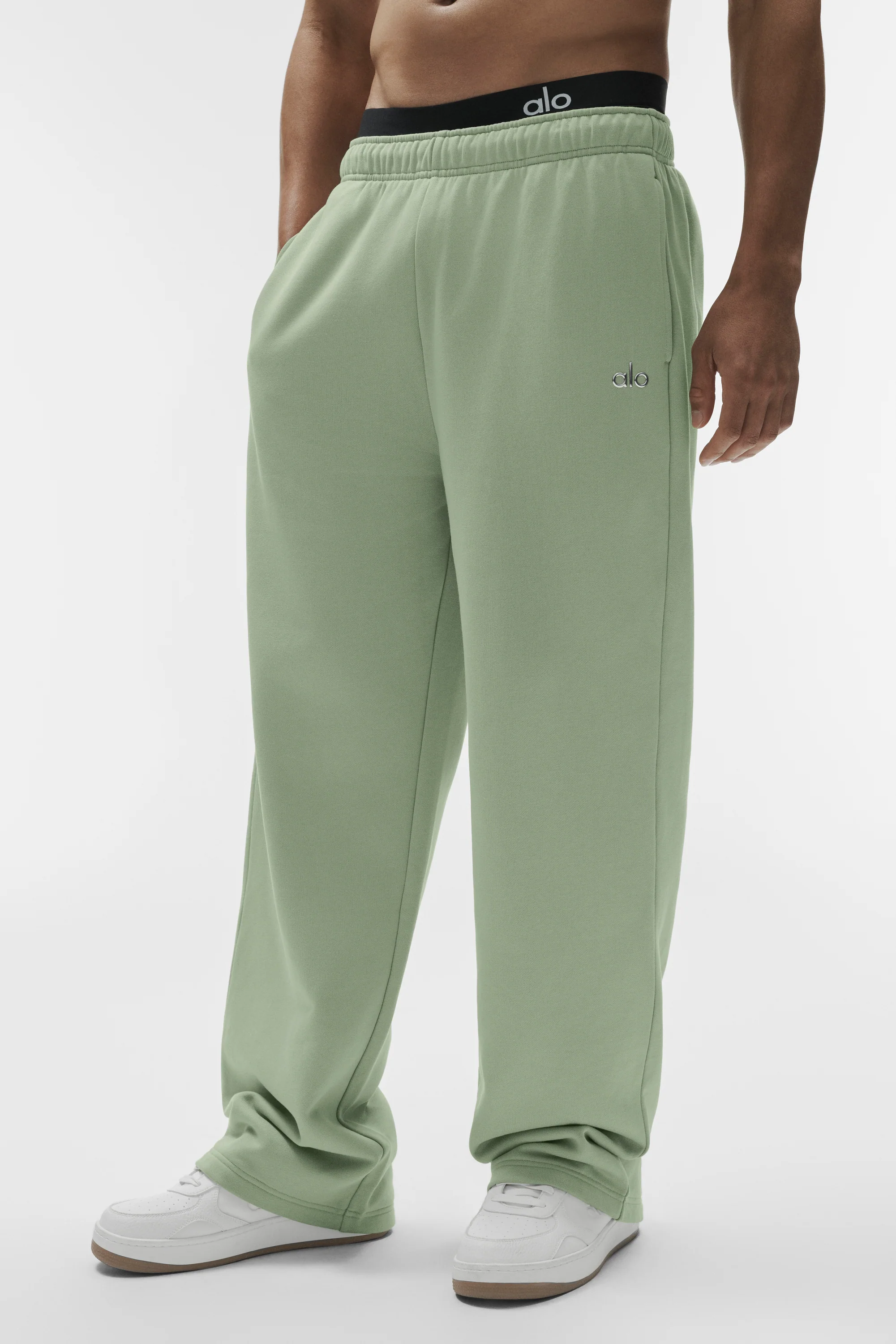 Accolade Straight Leg Trainingsbroek - Dune Grass voor Heren
