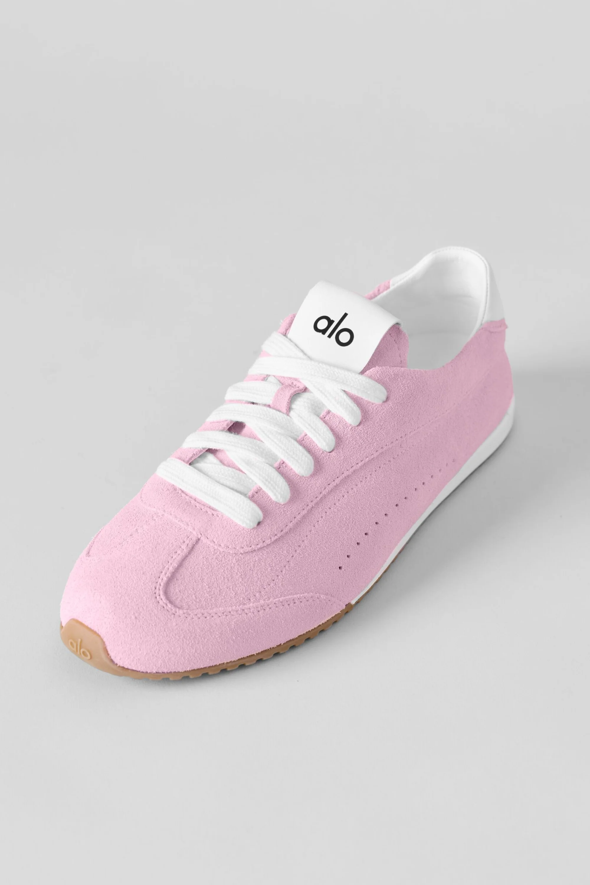 ALO Sunset Sneaker Unisex in Pink Marshmallow with Recovery Foam Insole
