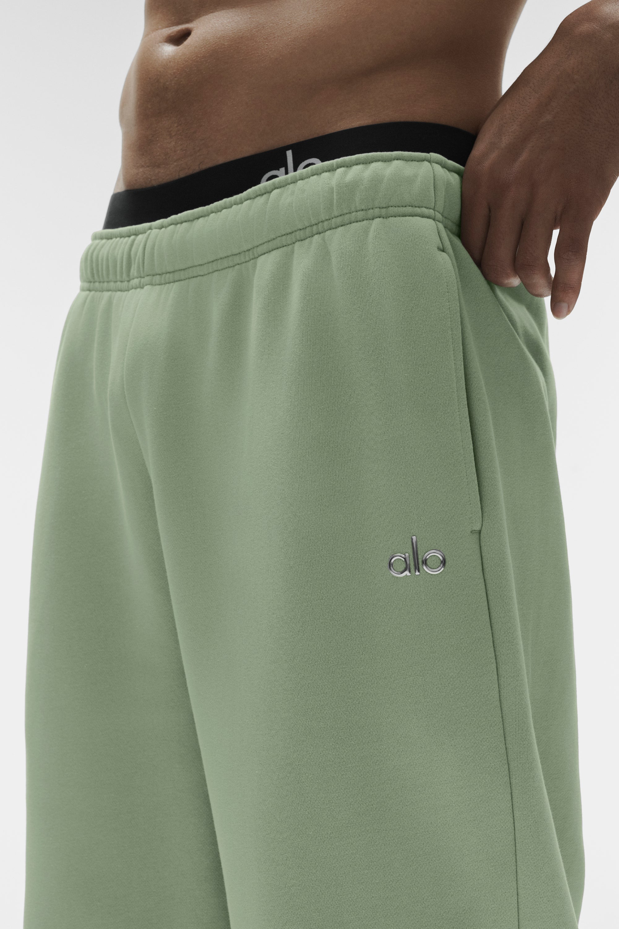 Accolade Straight Leg Trainingsbroek - Dune Grass voor Heren