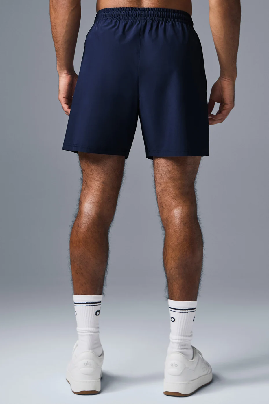 7 Inch Circuit Short in Navy with Zippered Pockets