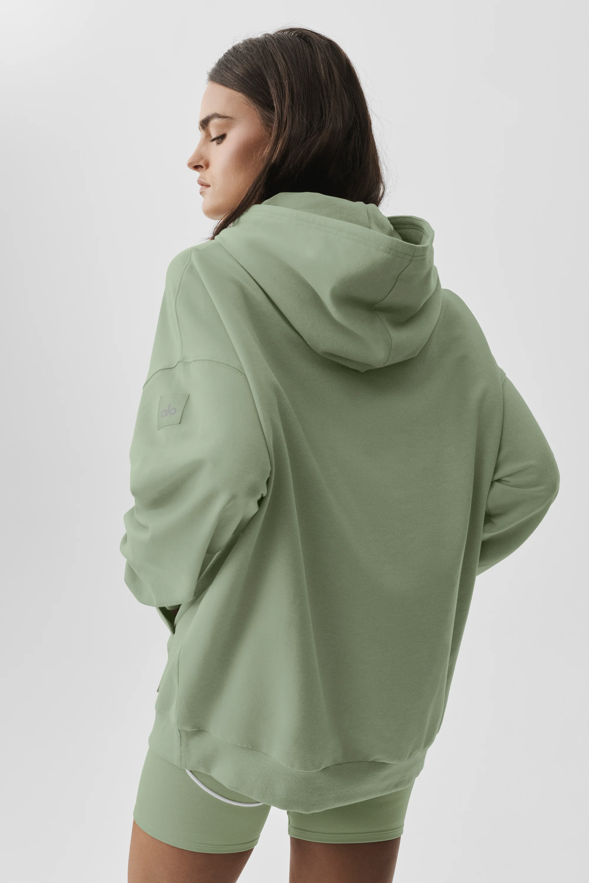 Hoodie Double Take - Dune Grass