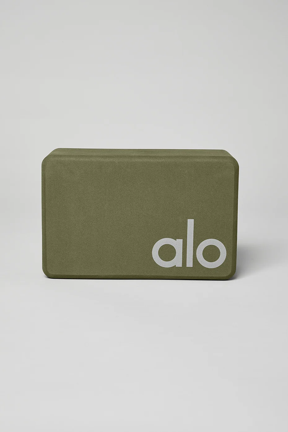 Bloque de yoga Uplifting en Jungle y Silver, soporte ligero para posturas