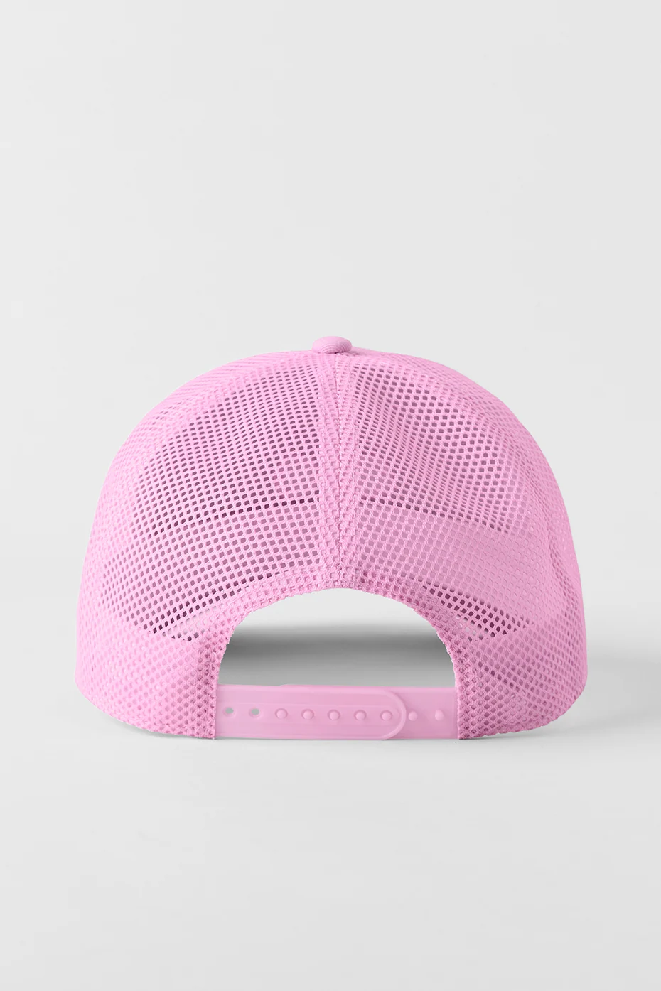 District Trucker Hat in Candy Heart Pink with Mesh Back