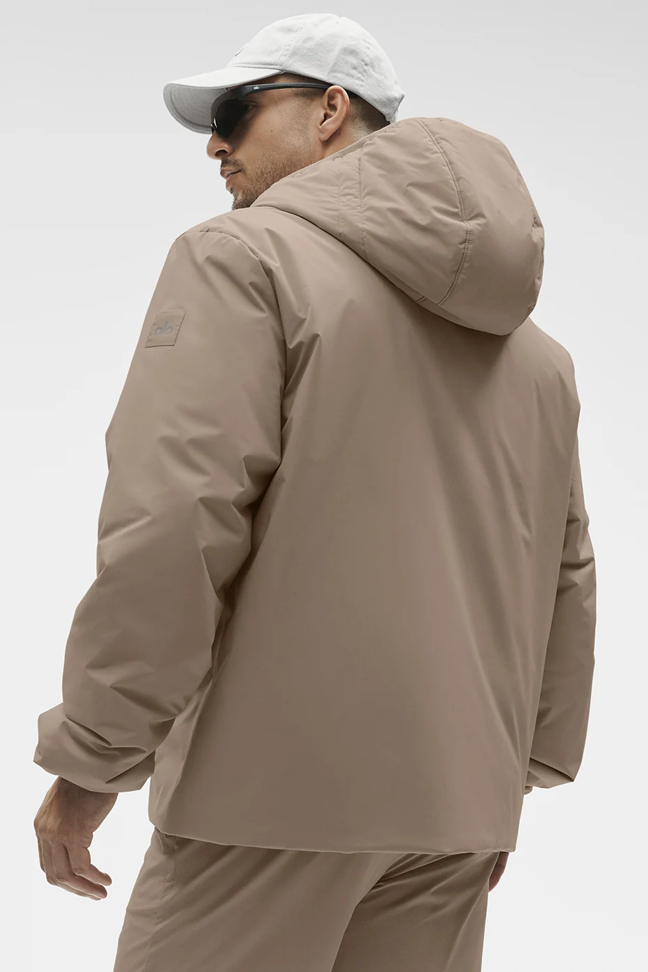 Chaqueta con cremallera completa Elemental en gris grava para hombre