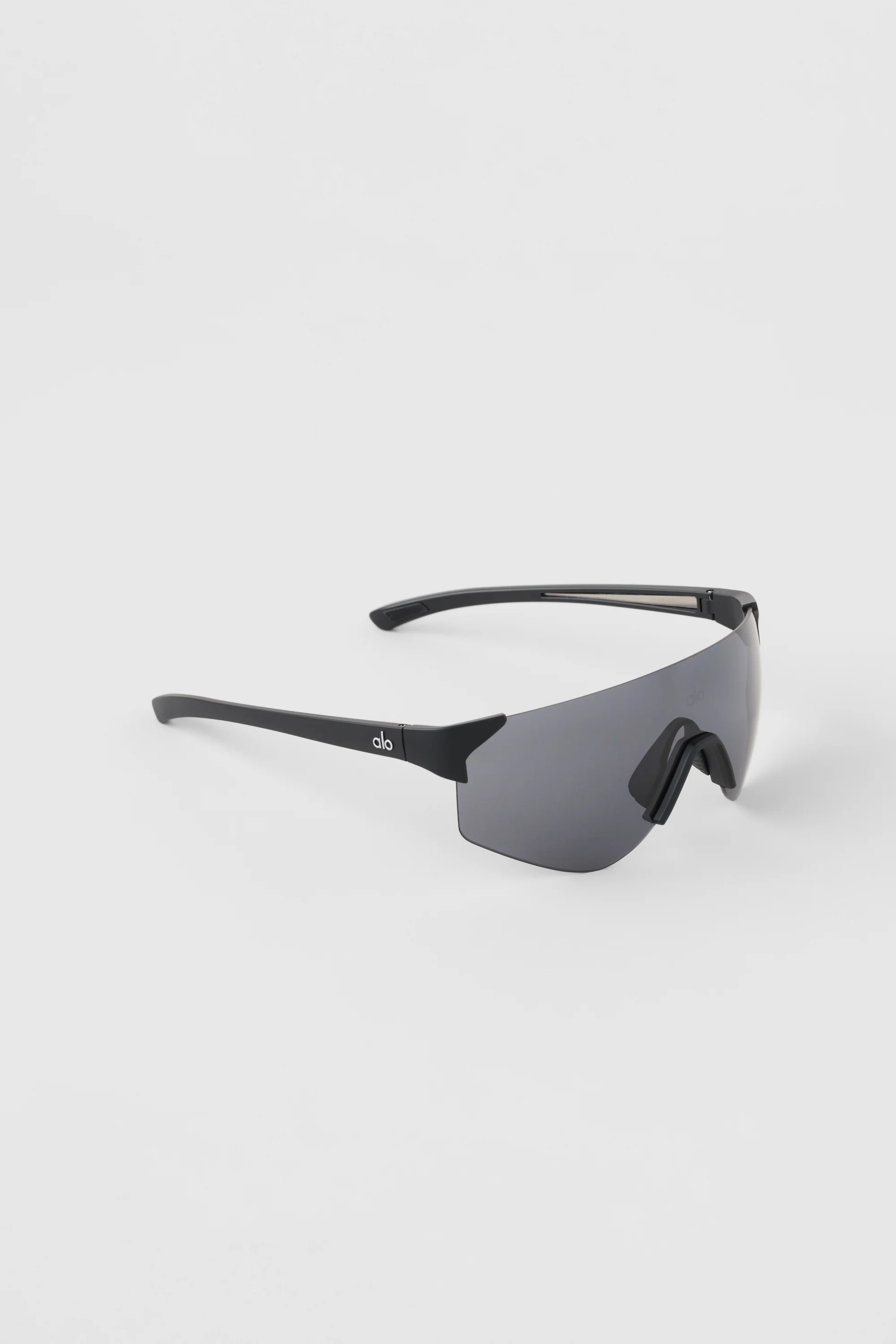ALO Speed Sunglasses with Black Nylon Frame and Shield Lens