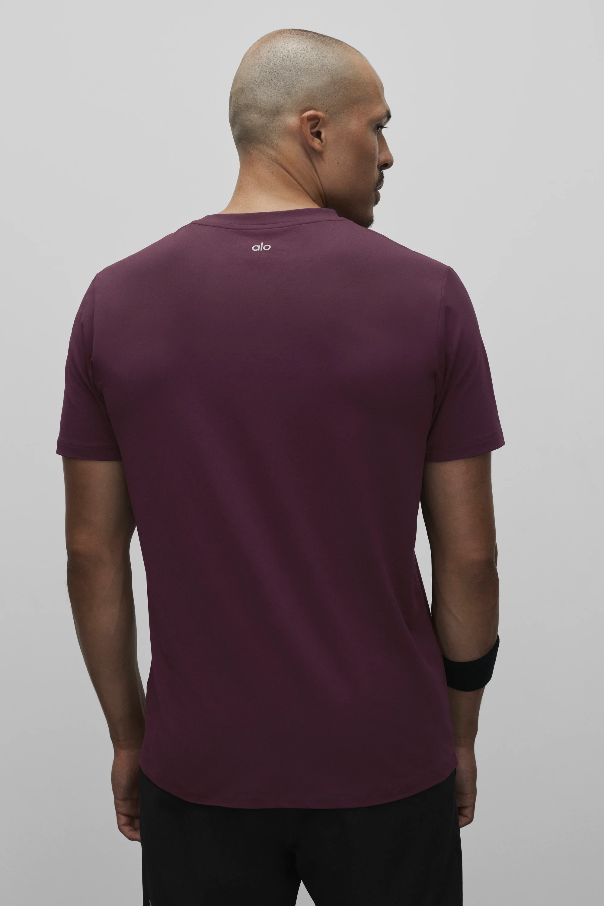 Conquer Reform Crewneck Short Sleeve Tee in Rich Bordeaux