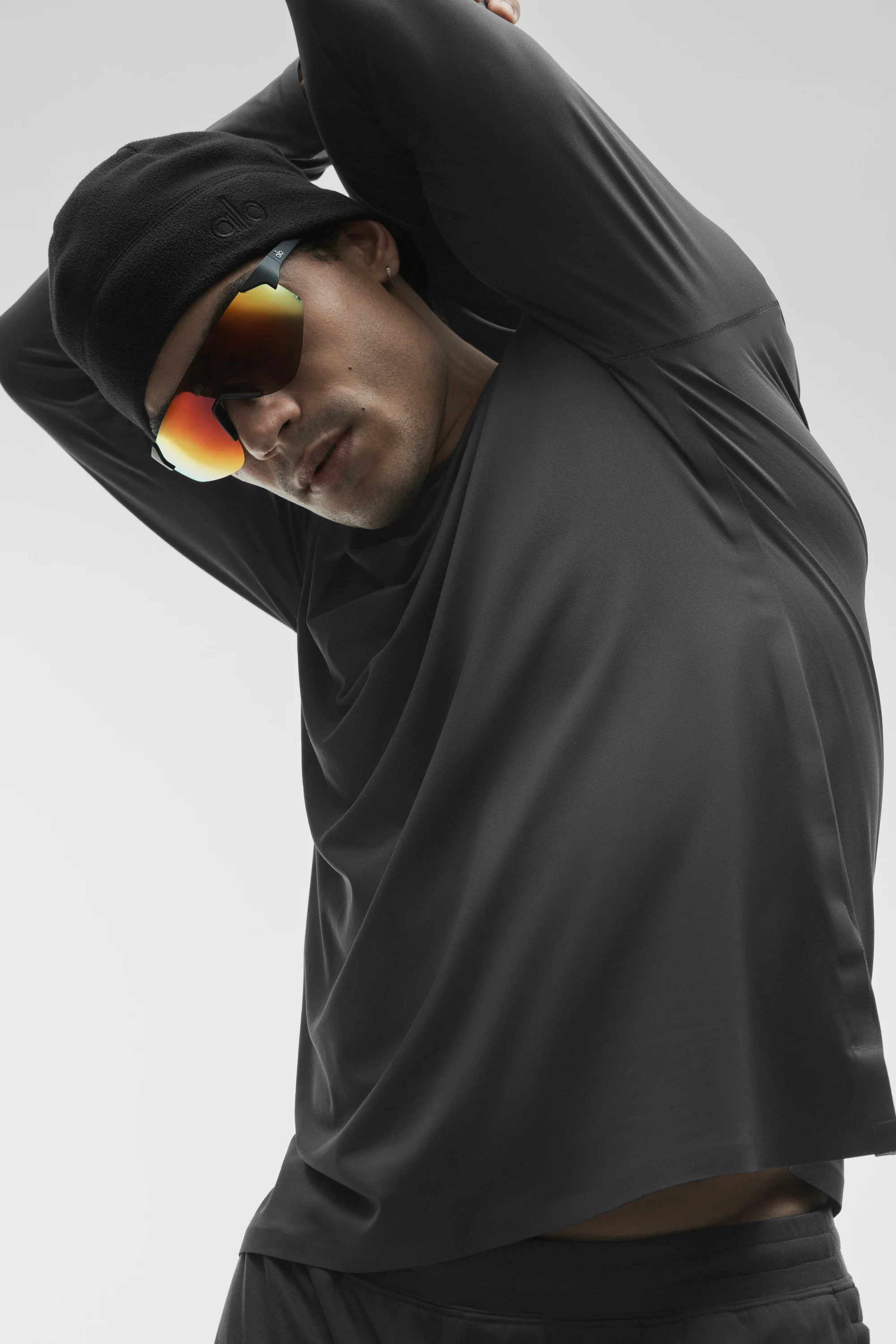 Sudadera Idol cuello redondo manga larga - Antracita