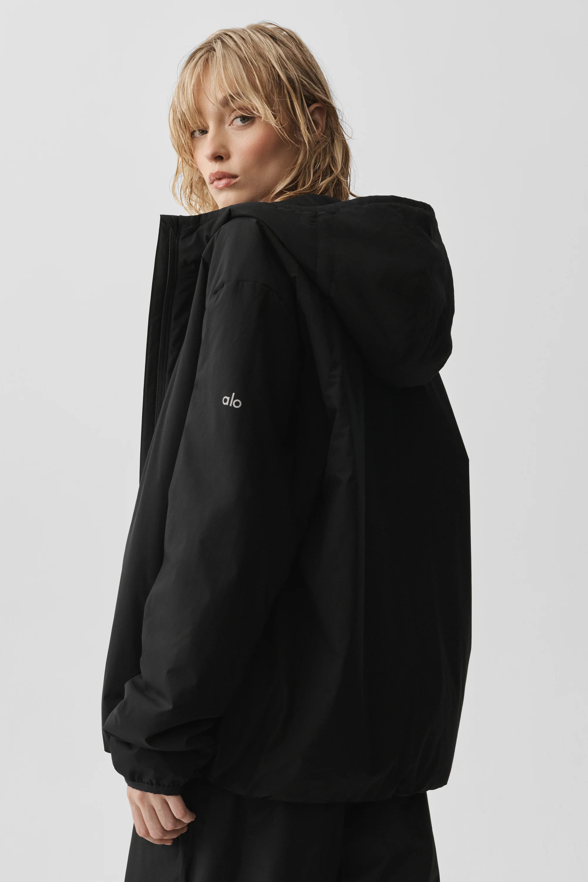 Elemental Full-Zip Jacket in Black for Women