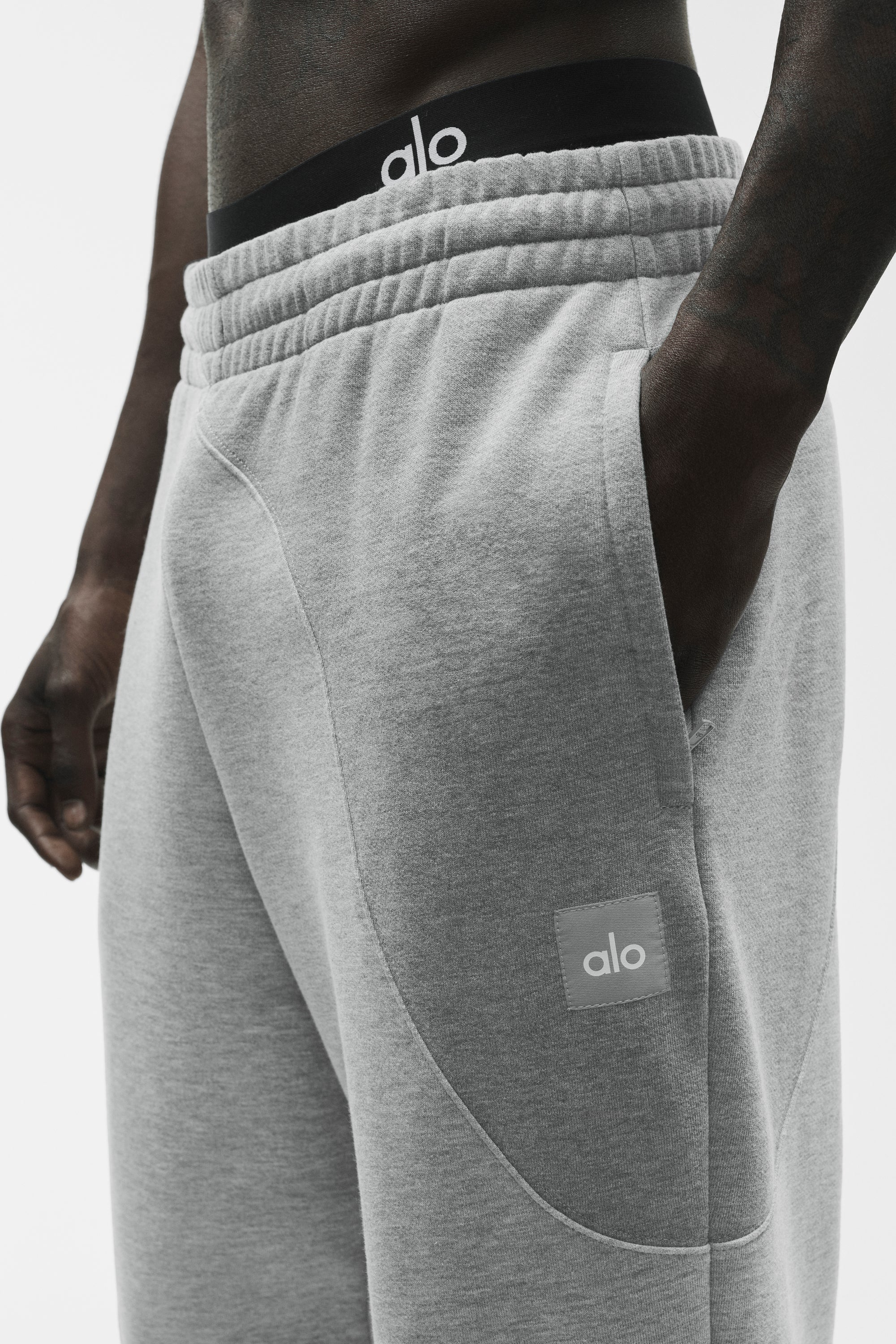 Make Waves Sweathose für Herren in Athletic Heather Grey Tonal