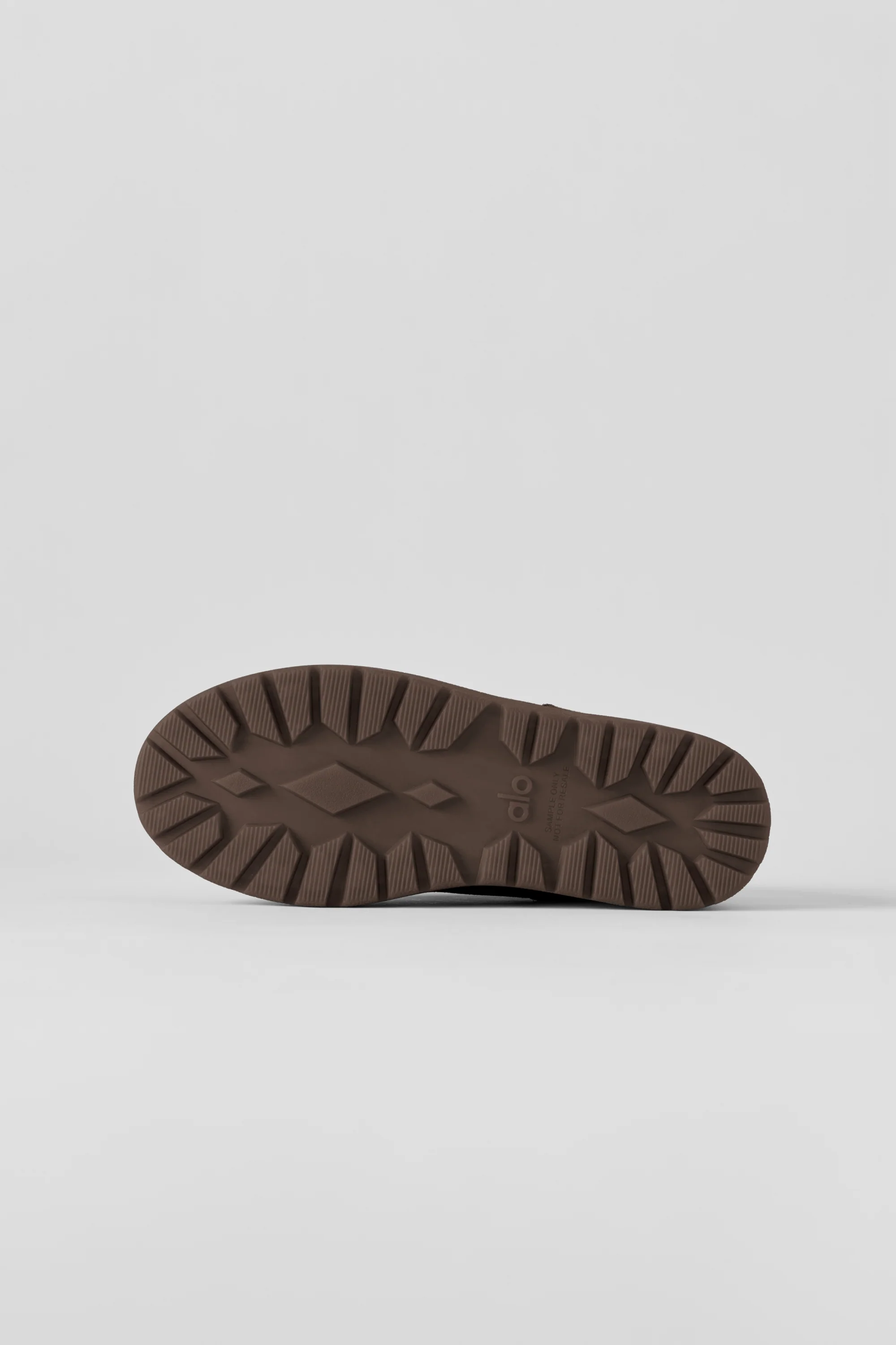 ALO Malibu Boot in Espresso-Wildleder mit Kunstfellfutter