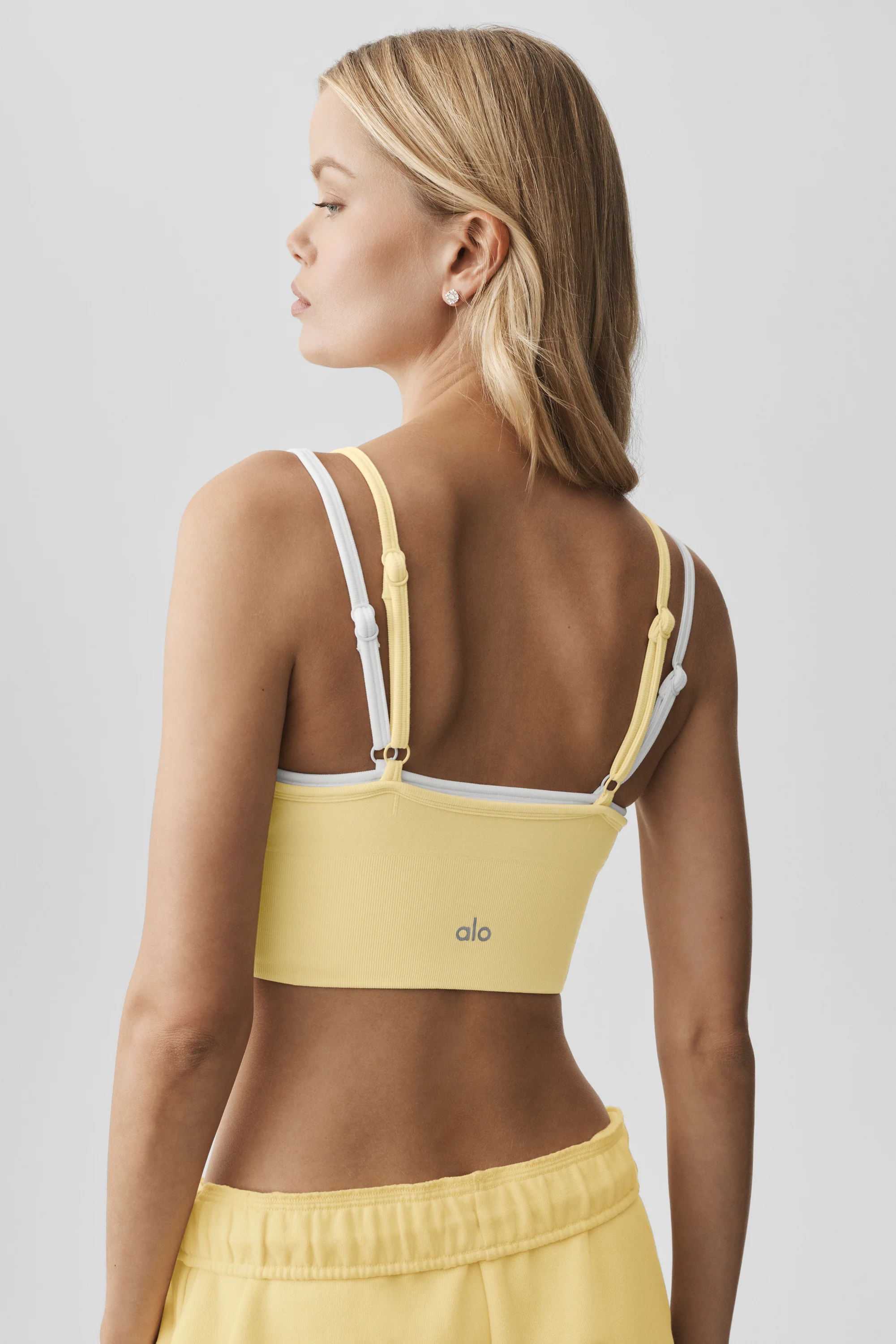 Bralette Seamless a Costine in Modal Delight Burro Caldo