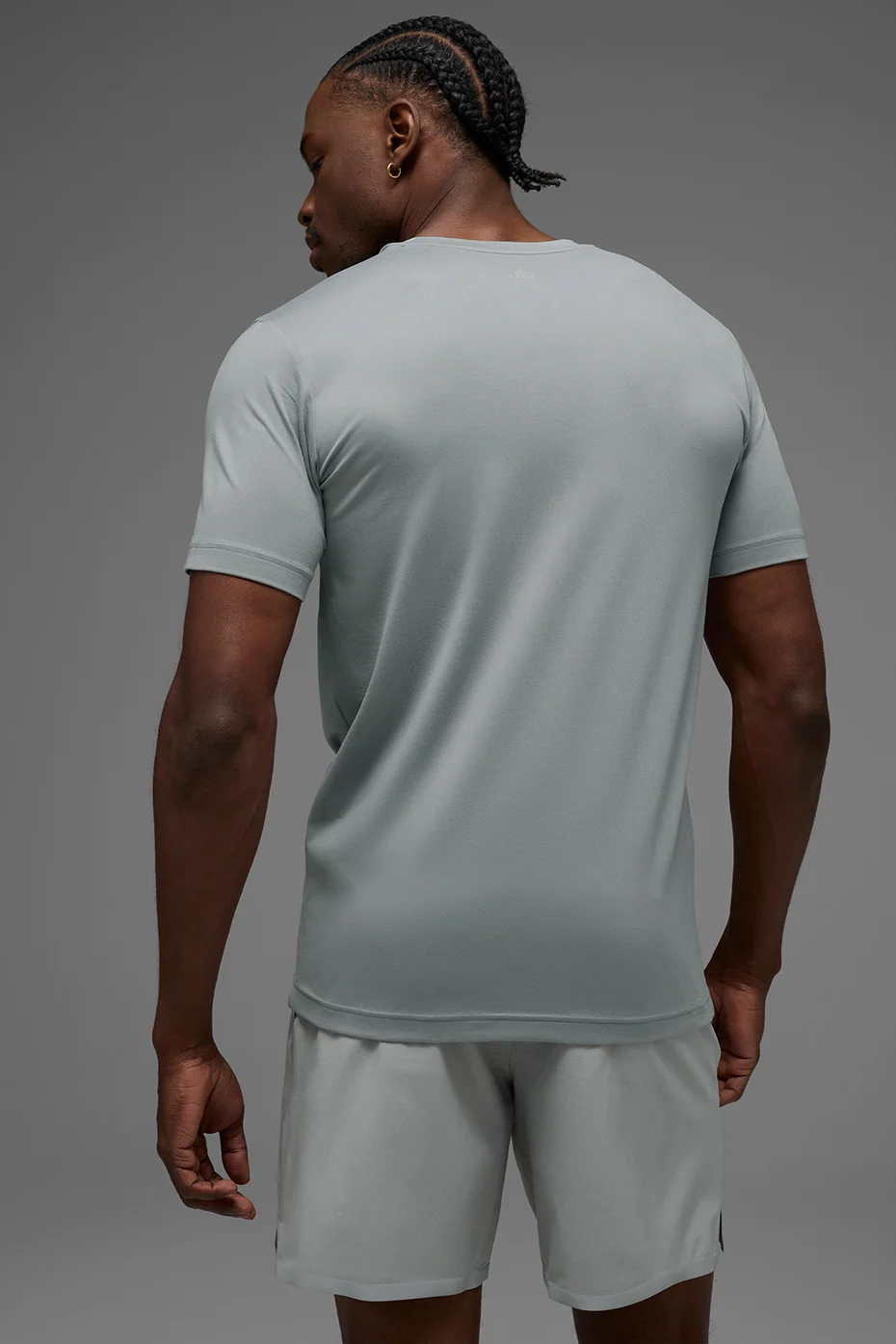 Conquer Reform Crewneck Short Sleeve in Lunar Grey for Training