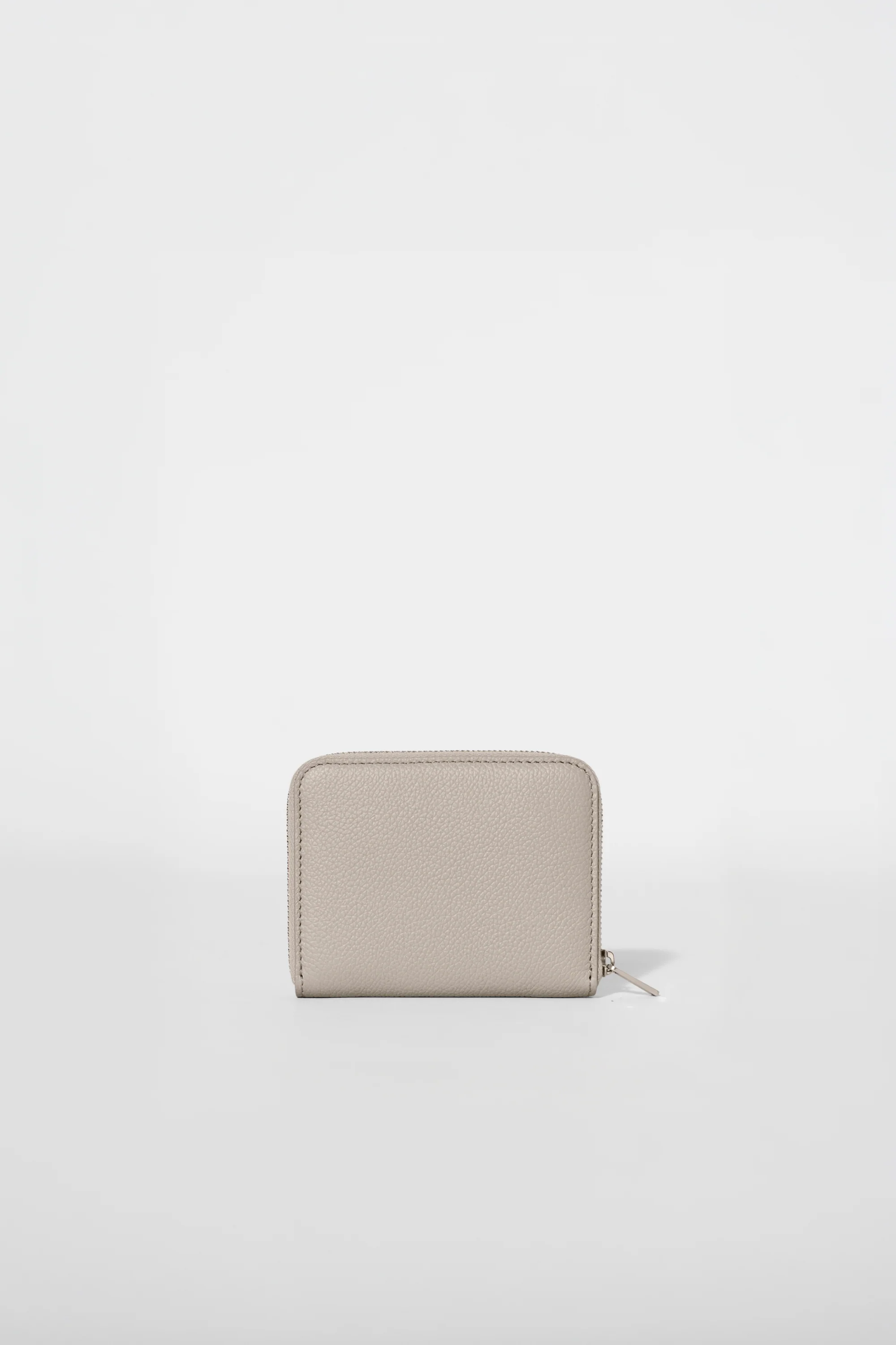 Portefeuille zippé en cuir Gravel avec sept emplacements pour cartes