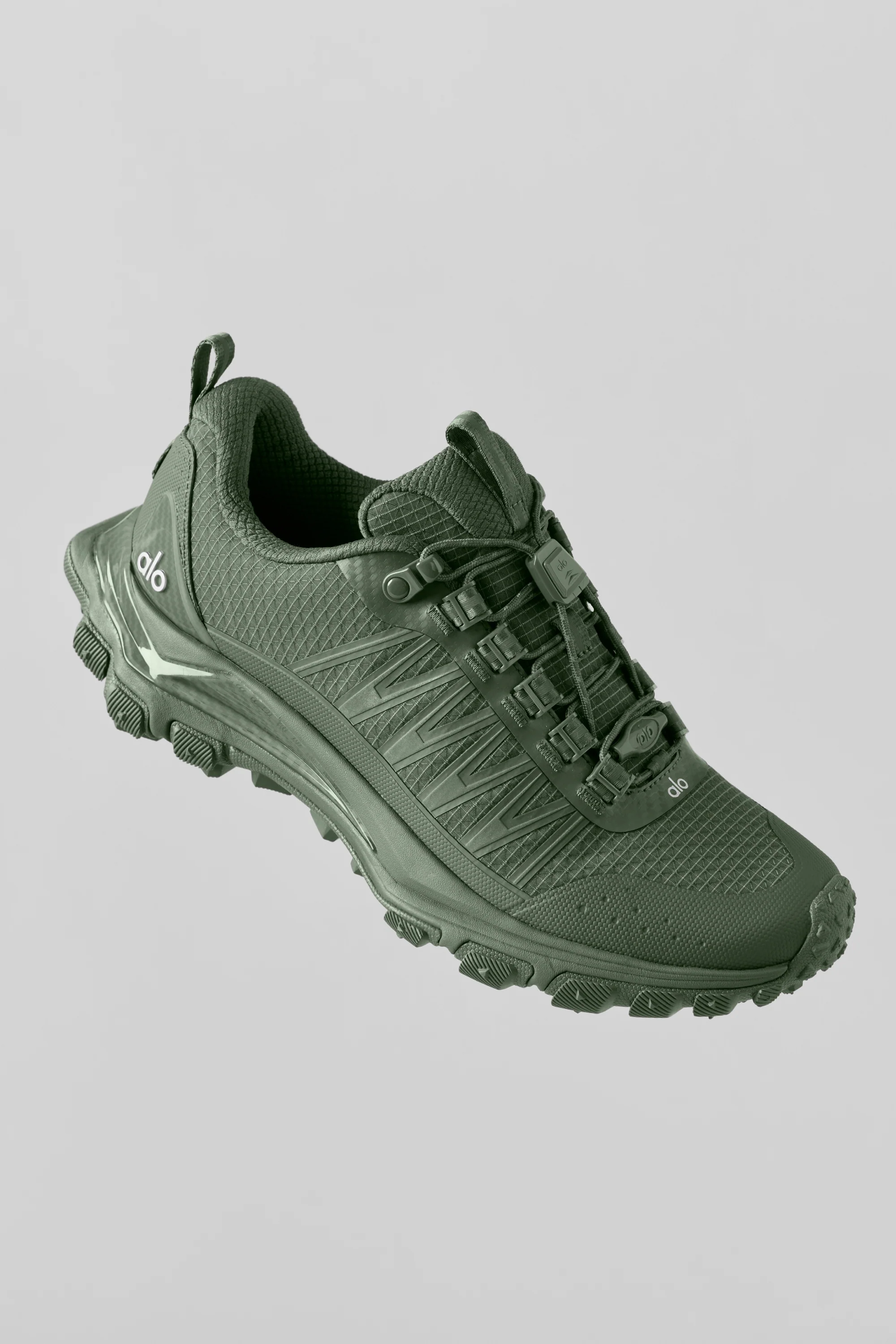 ALO Trail Unisex Performance Shoe in Bamboo Green