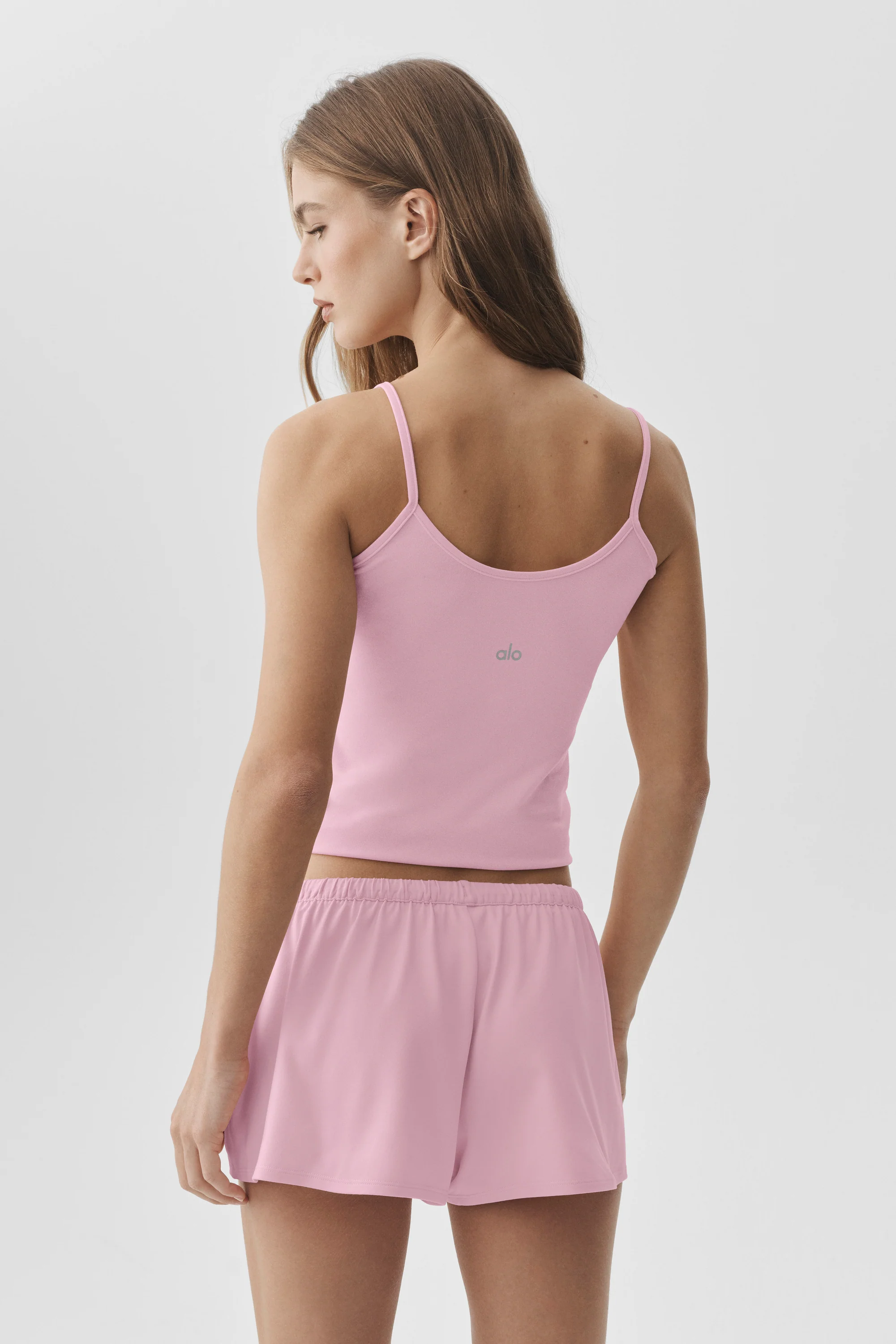 Alosoft Finesse Cami Tank in Pink Marshmallow
